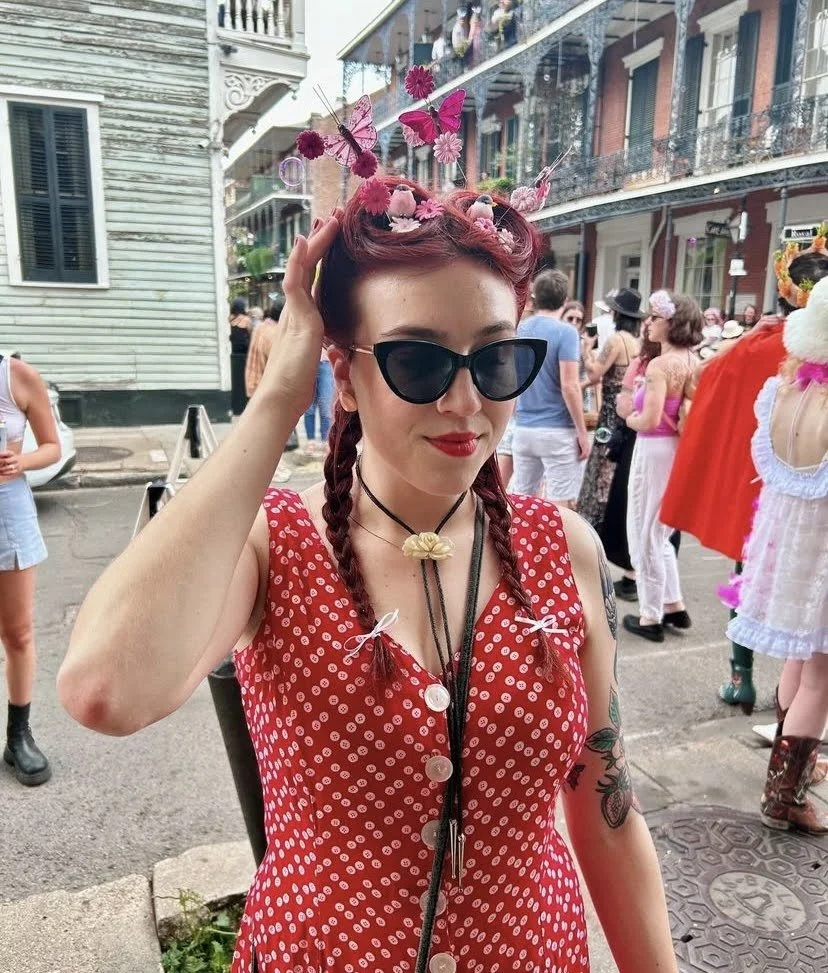 New Orleans Artist Lillian Wilkin is made of Americana