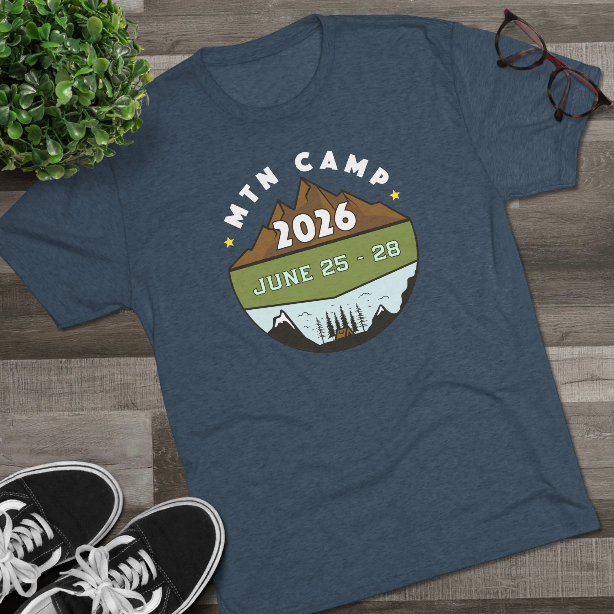 MTN Camp 2026 Unisex Tri-Blend Crew T-Shirt