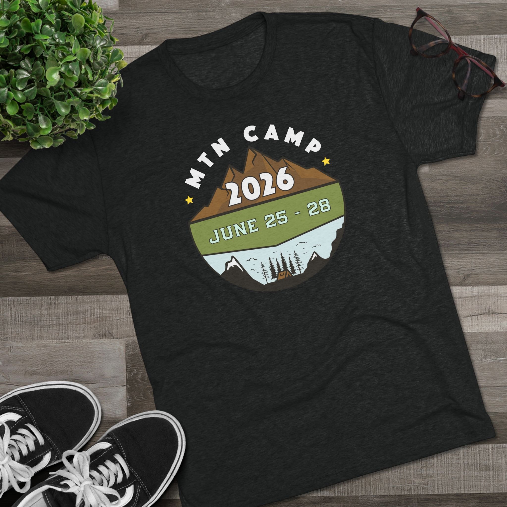 MTN Camp 2026 Unisex Tri-Blend Crew T-Shirt