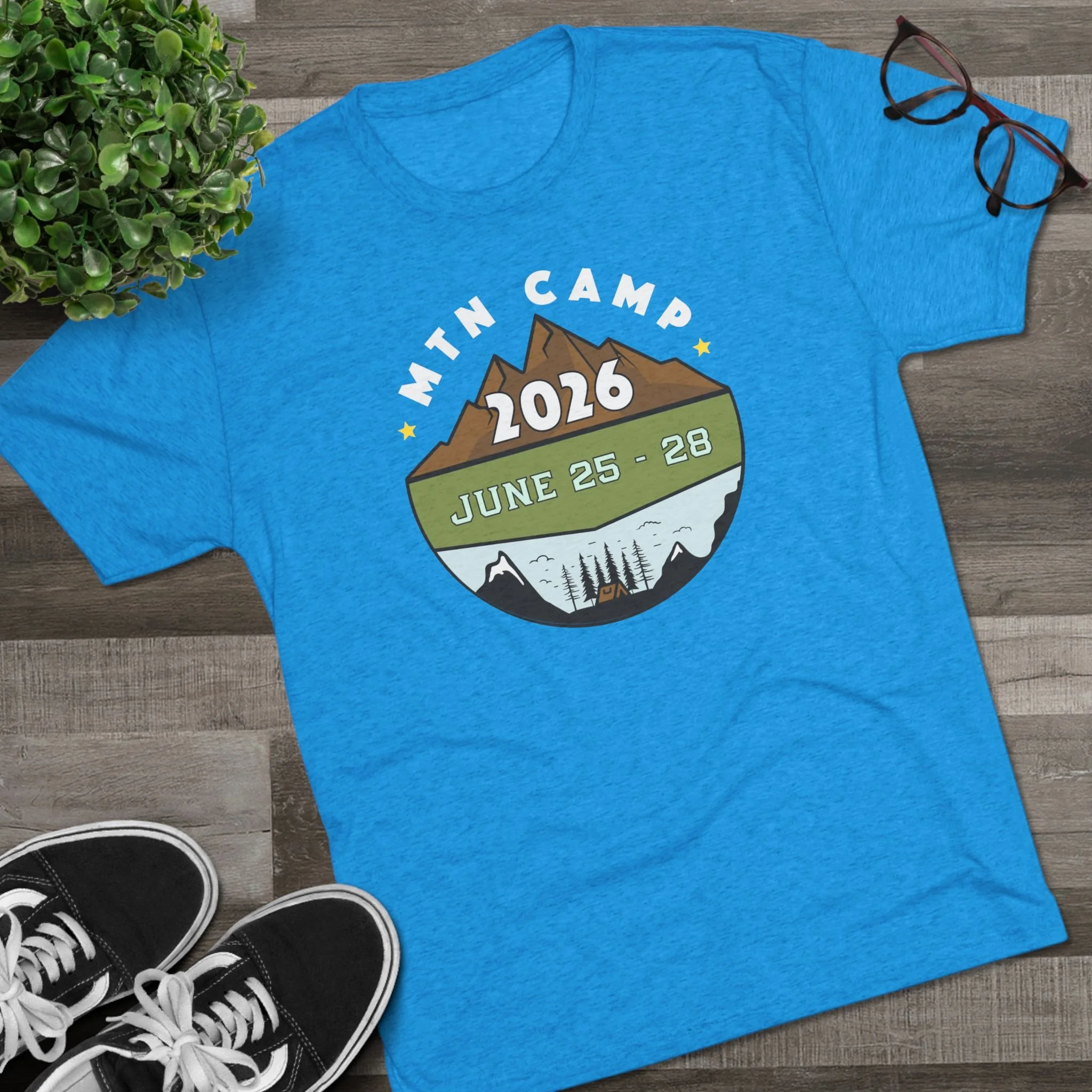 MTN Camp 2026 Unisex Tri-Blend Crew T-Shirt