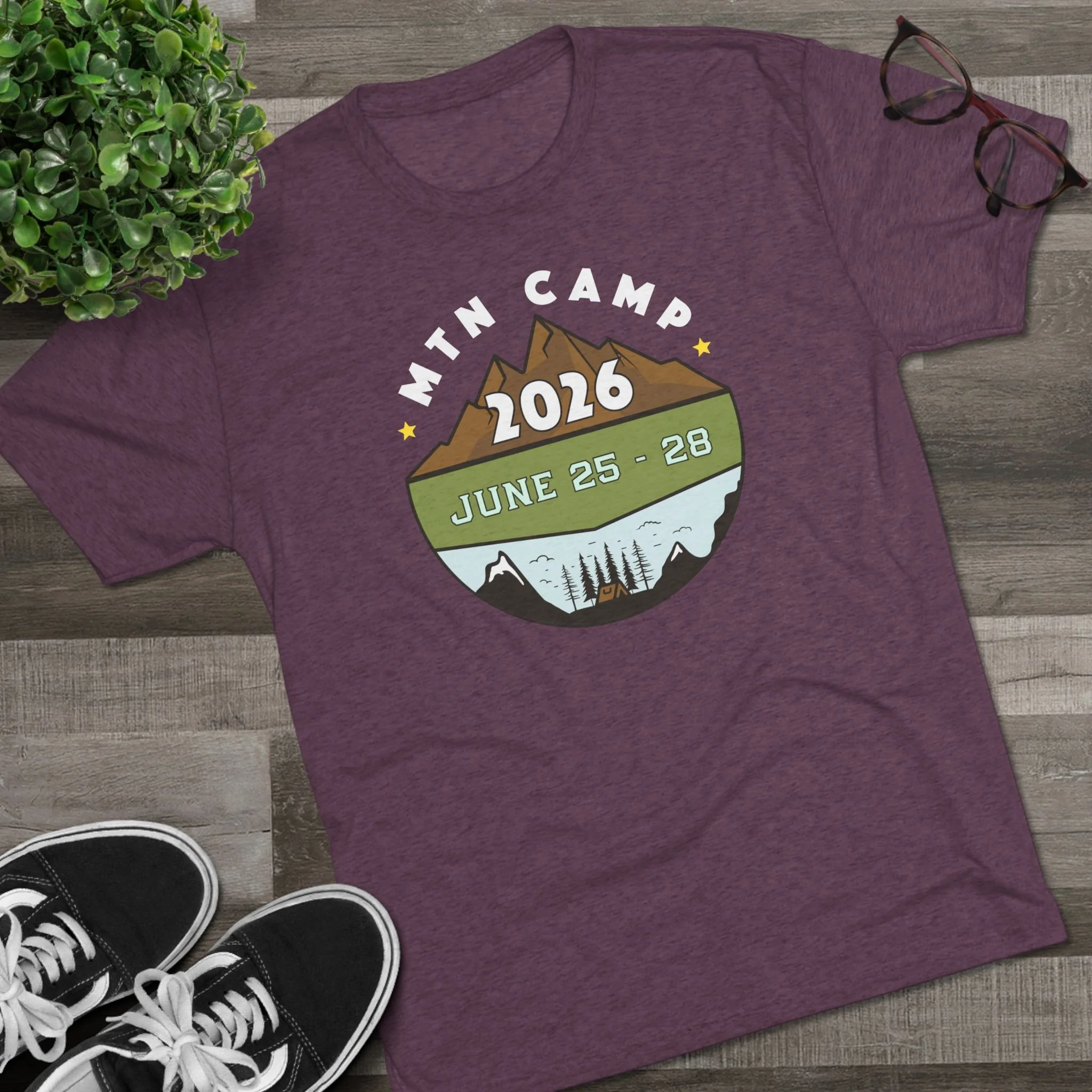 MTN Camp 2026 Unisex Tri-Blend Crew T-Shirt