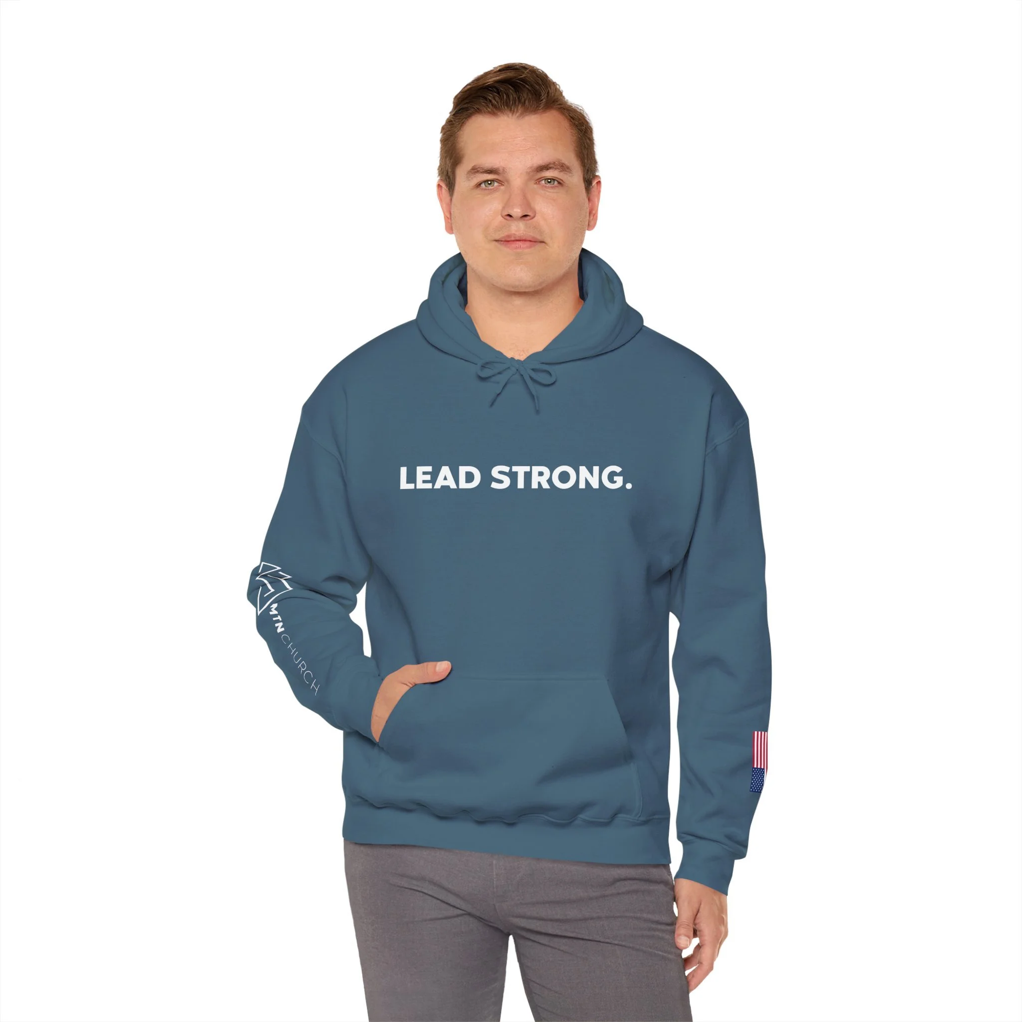 Men's LEAD STRONG Printed Hoodie