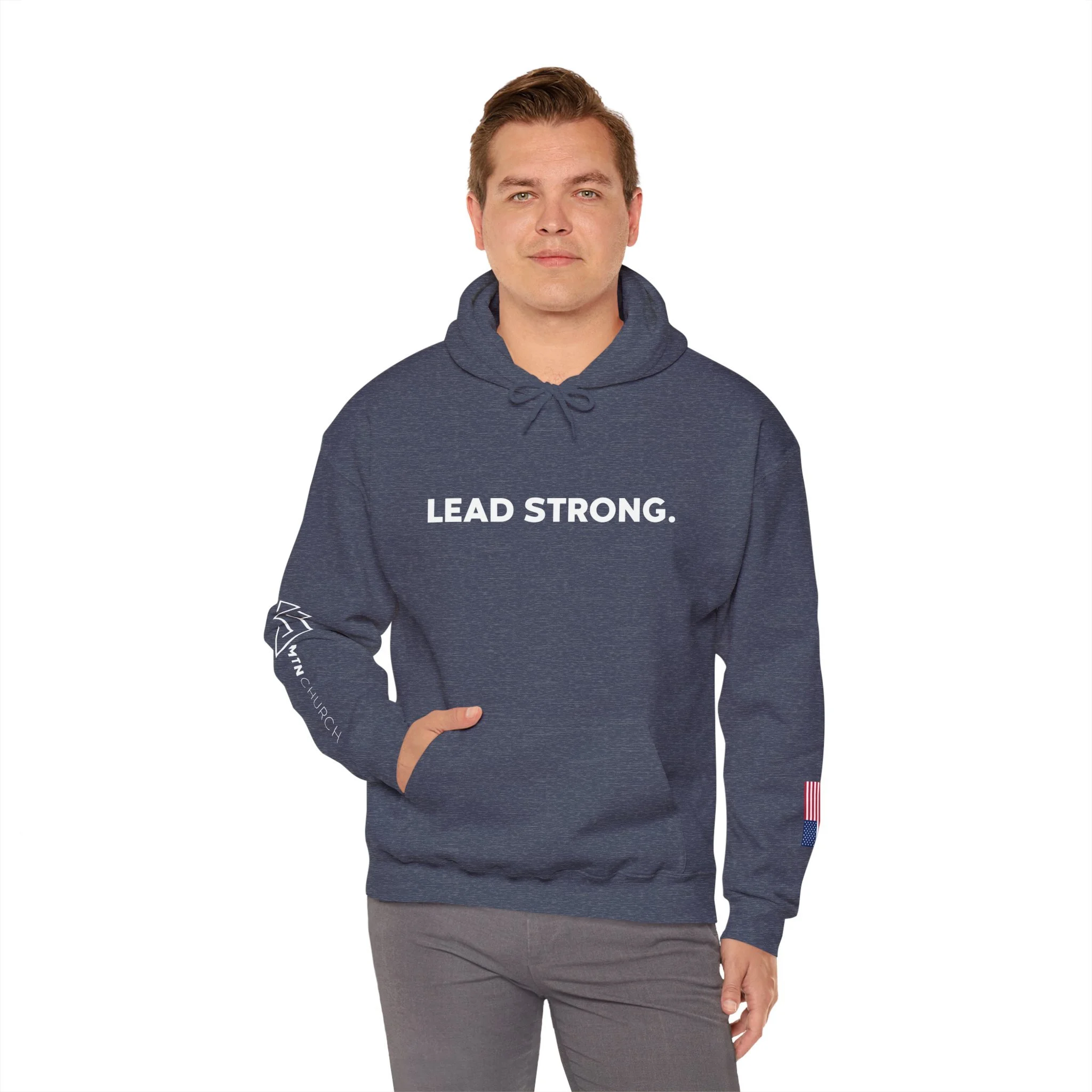 Men's LEAD STRONG Printed Hoodie