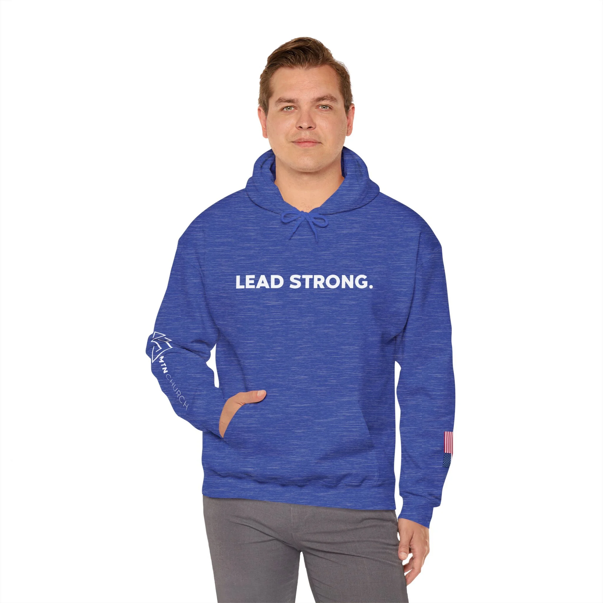 Men's LEAD STRONG Printed Hoodie