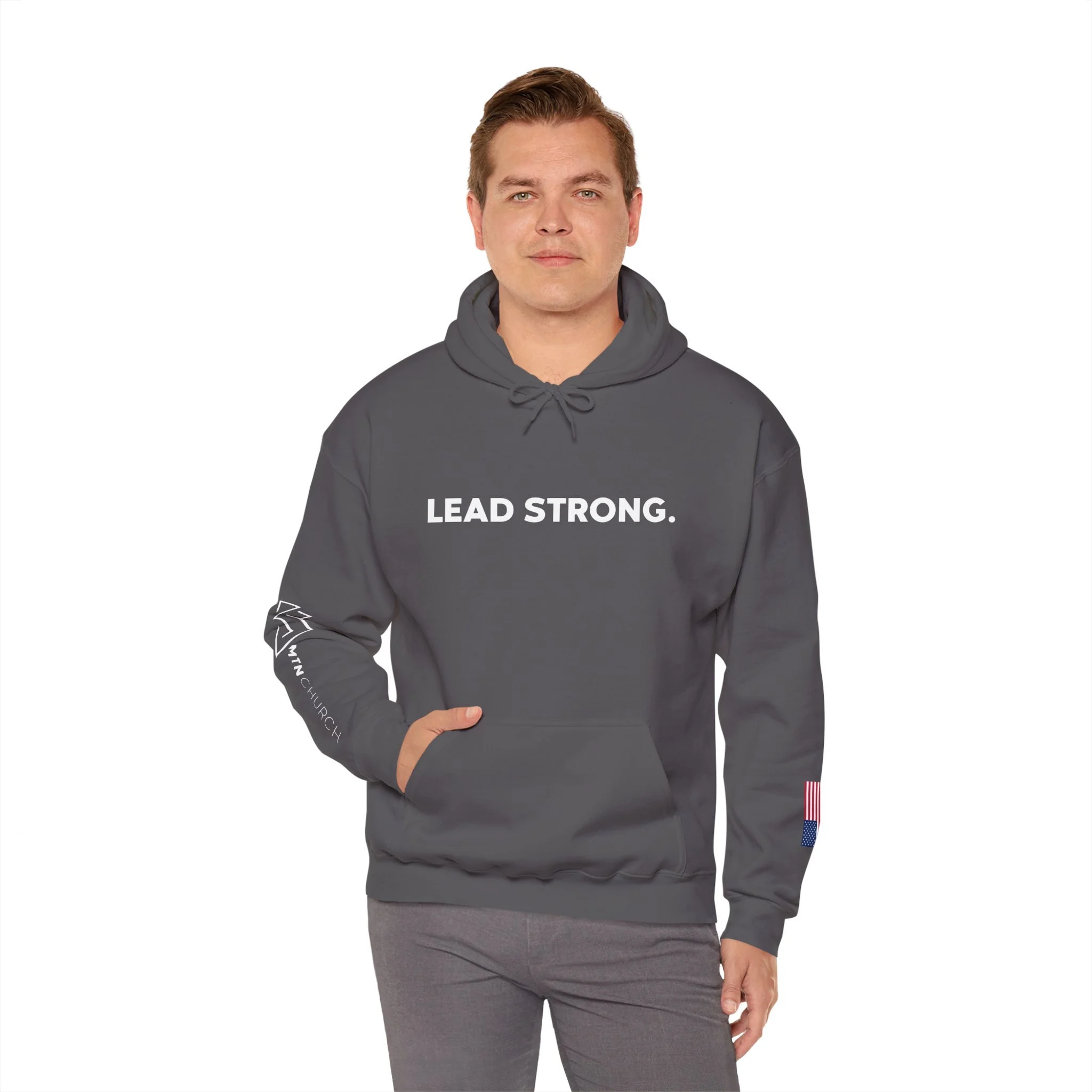 Men's LEAD STRONG Printed Hoodie