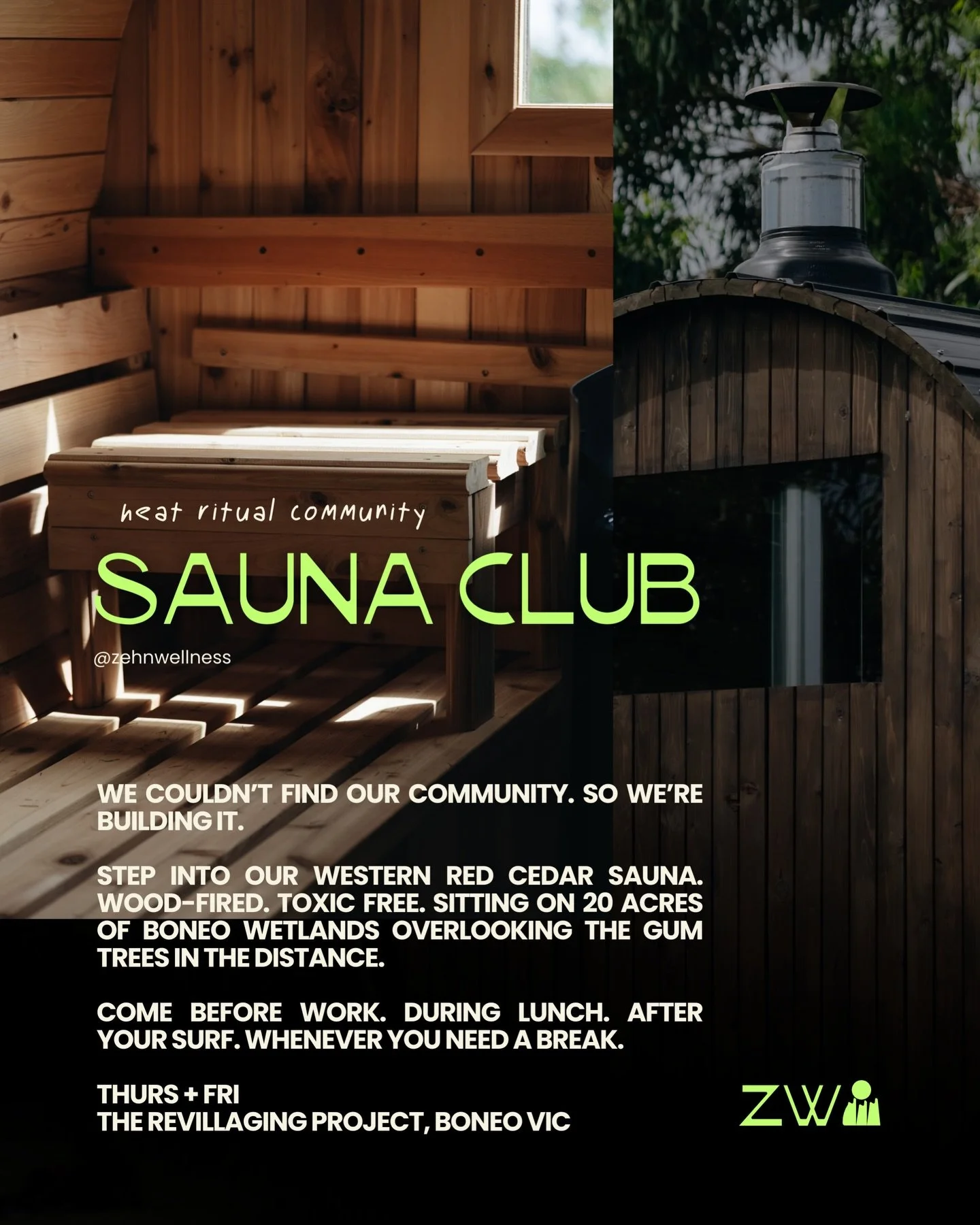 For Peninsula locals looking for a different way to reset. Before work. After a surf. Or an hour in the middle of your day.

We&rsquo;re building a community you don&rsquo;t have to leave the Peninsula for. No heading into the city just to feel conne