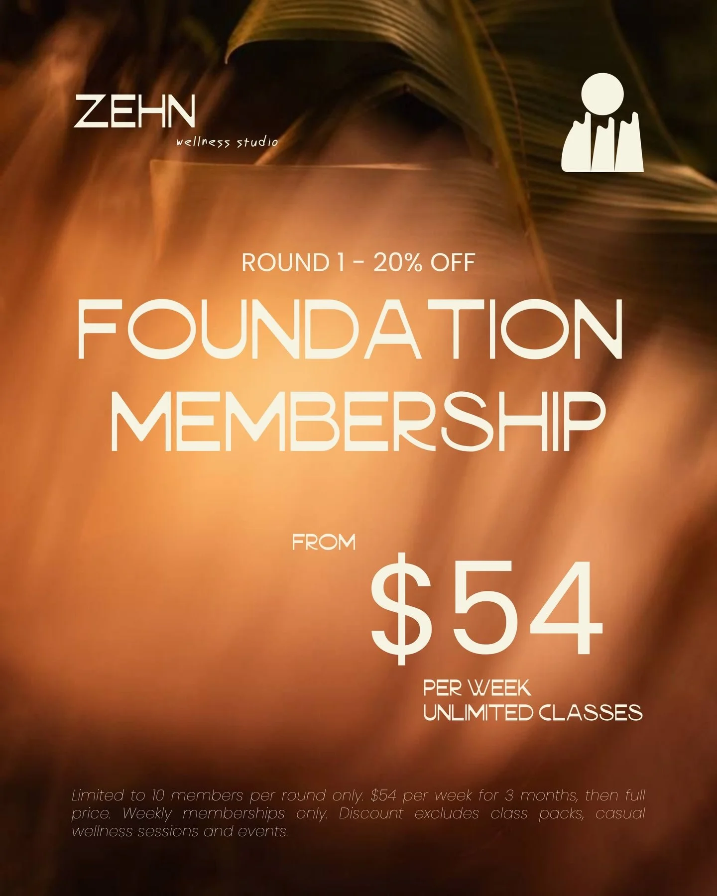 Move, Sweat, Sauna, Social 🌞 ZEHN Wellness Studio opens May 2

We built this space for the people who want more than a workout. High-energy classes, a traditional wood-fired sauna, and a community that actually sticks around after.
Foundation member