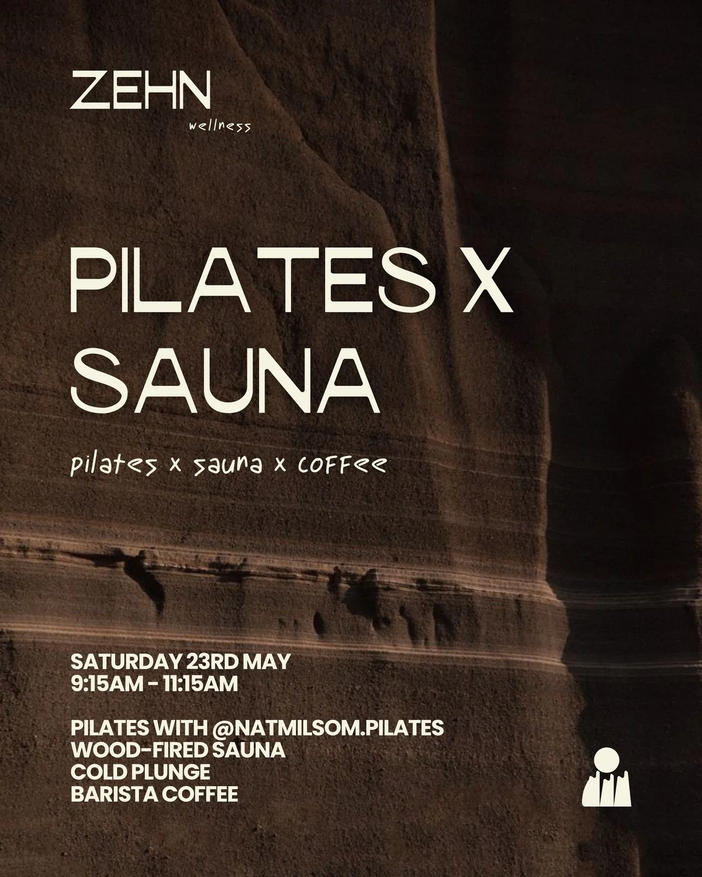 What a way to start the weekend ⚡️⚡️ Saturday morning mat pilates with @natmilsom.pilates followed by a wood-fire sauna session x cold plunge x outdoor shower x barista coffee x fire pit x a few tunes and some chickens running around 

Come join us!!