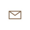 Icon of a brown envelope or mail symbol