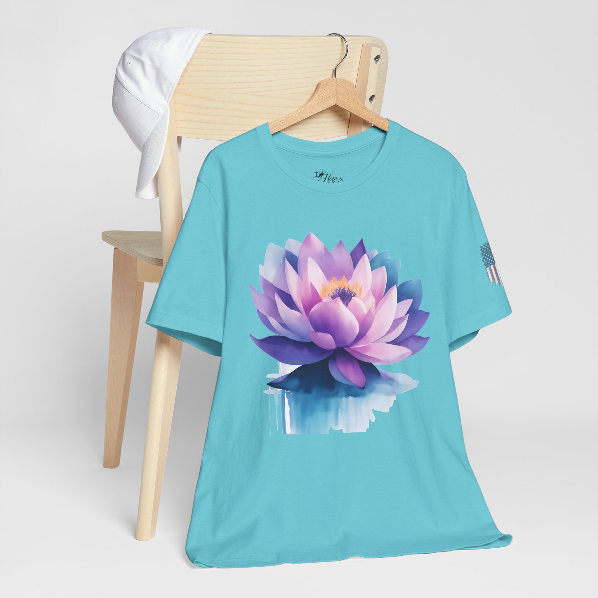 Lotus Watercolor T-Shirt