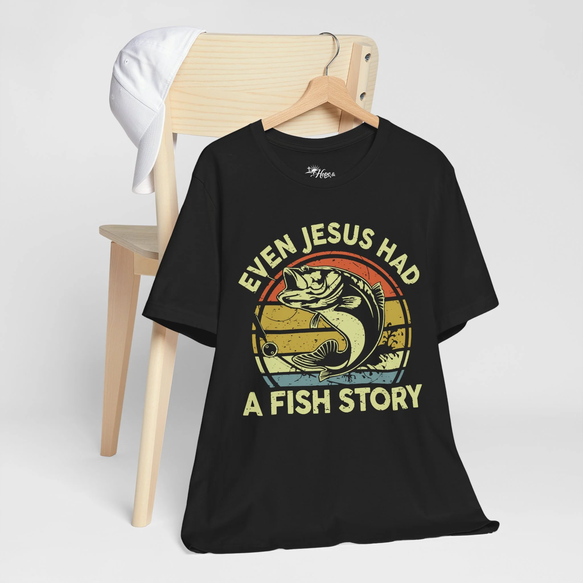 "Even Jesus Had a Fish Story" Vintage Tee