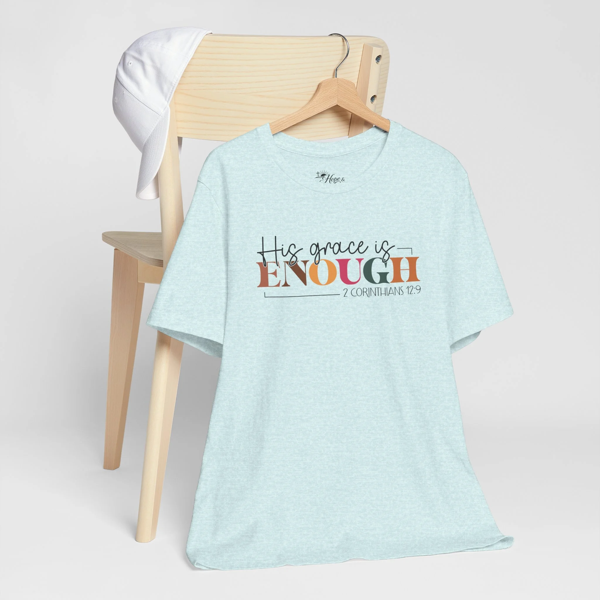 His Grace Is Enough T‑Shirt (2 Corinthians 12:9)