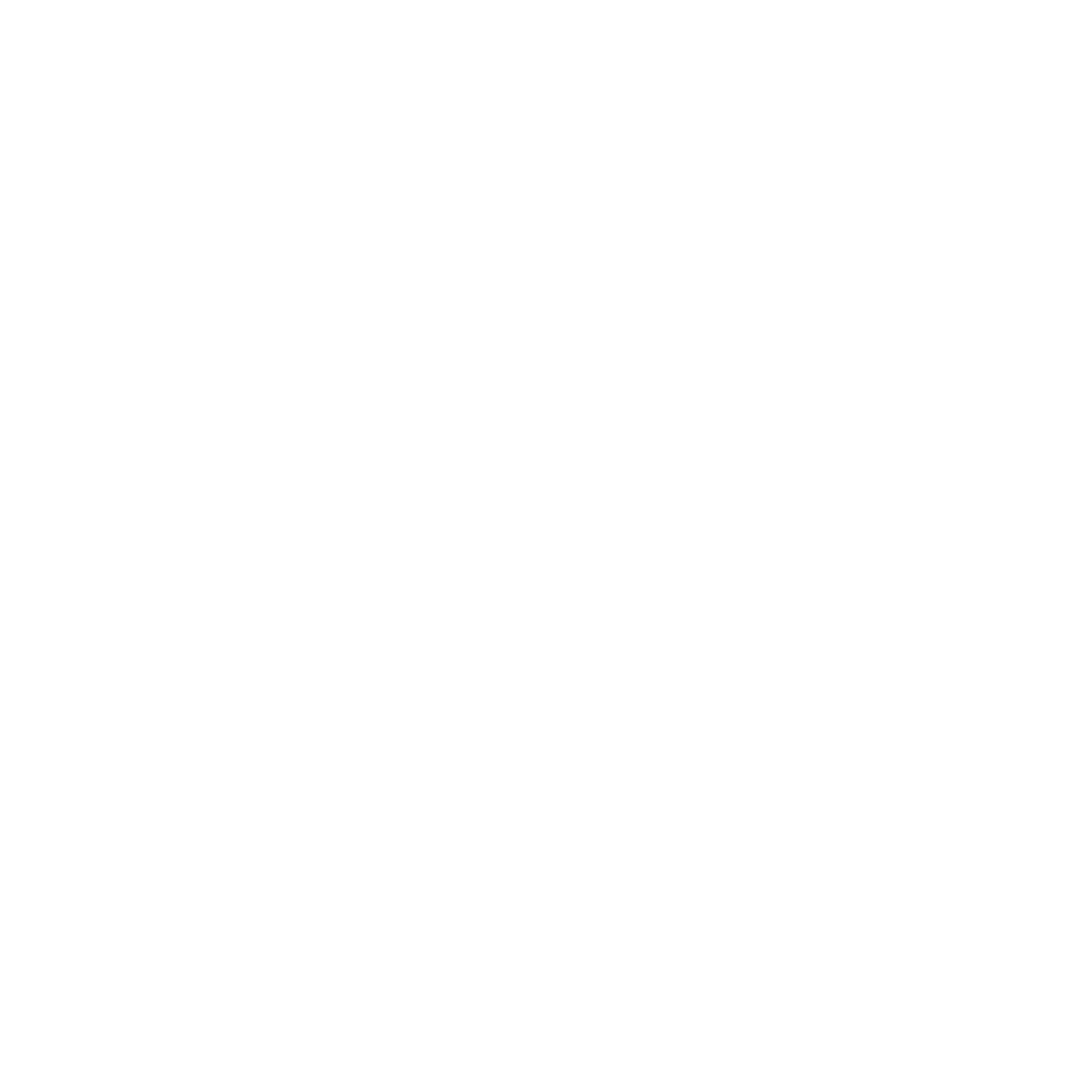 Black and white ABC logo with lowercase letters inside a circle