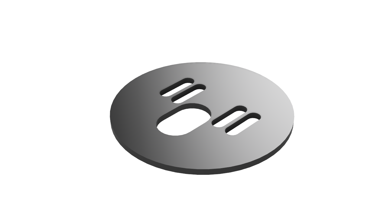 RE6 RE7 upper bag plate