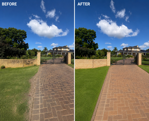 Paver cleaning and sealing Perth