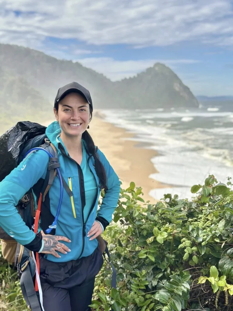 Outdoor activities in New Zealand with Personal Trainer Barbora