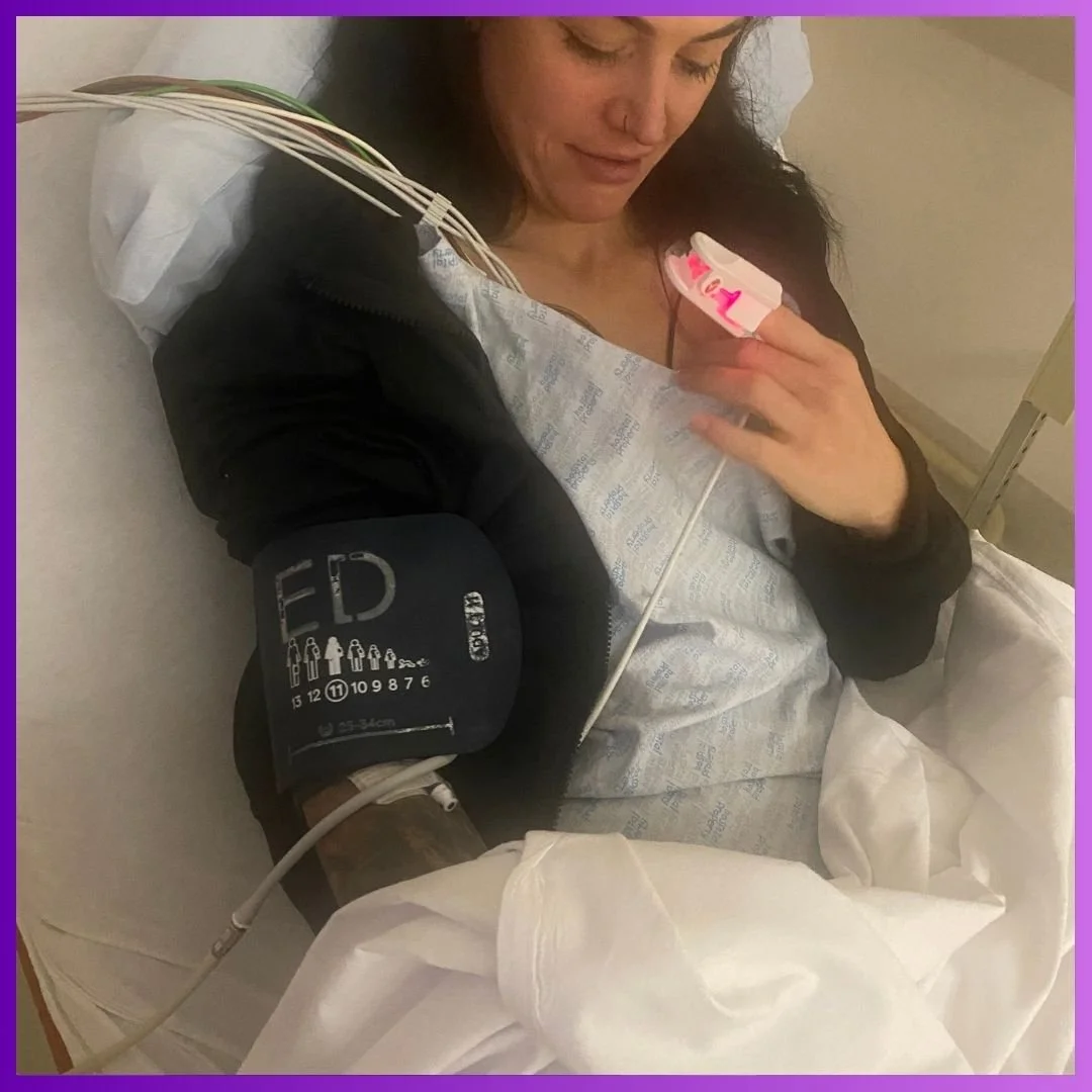 The starting point of Barbora Hojdikova's health transformation and recovery journey