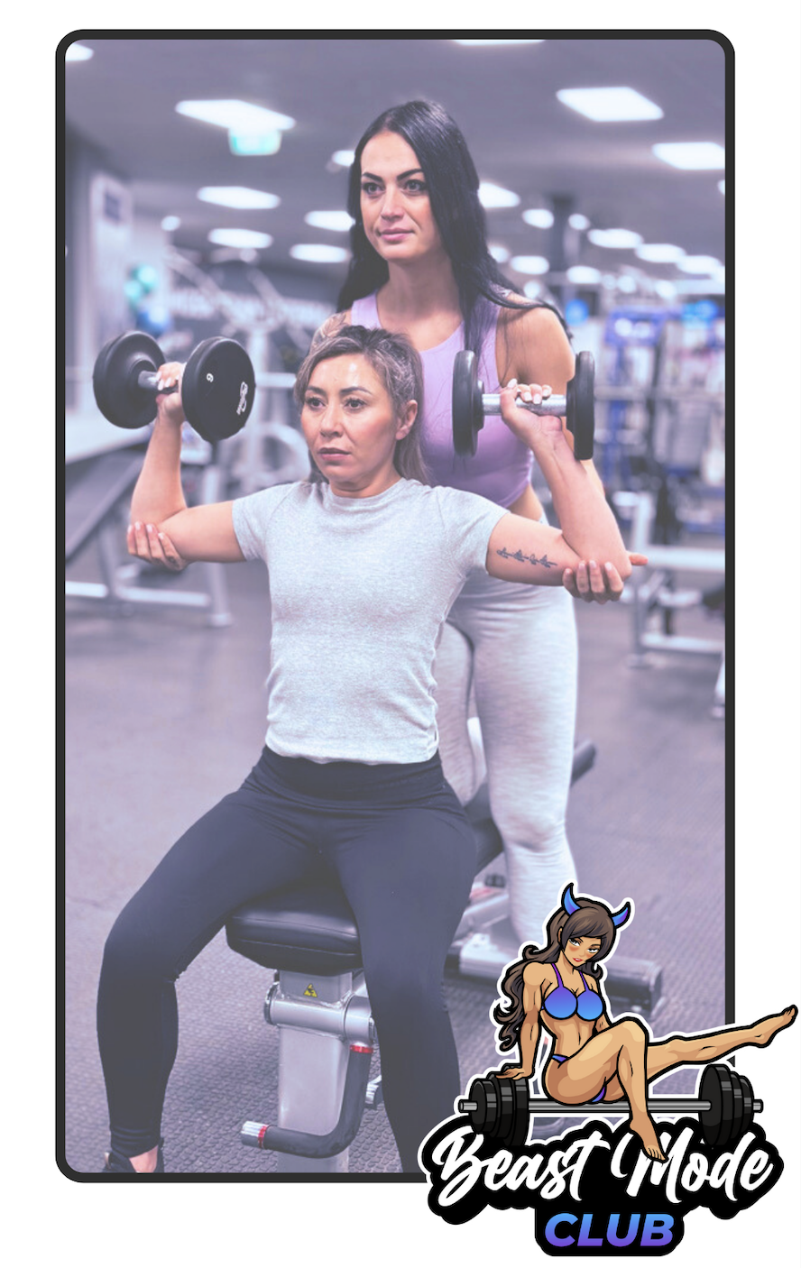 Women’s personal training session in Christchurch at City Fitness Moorhouse