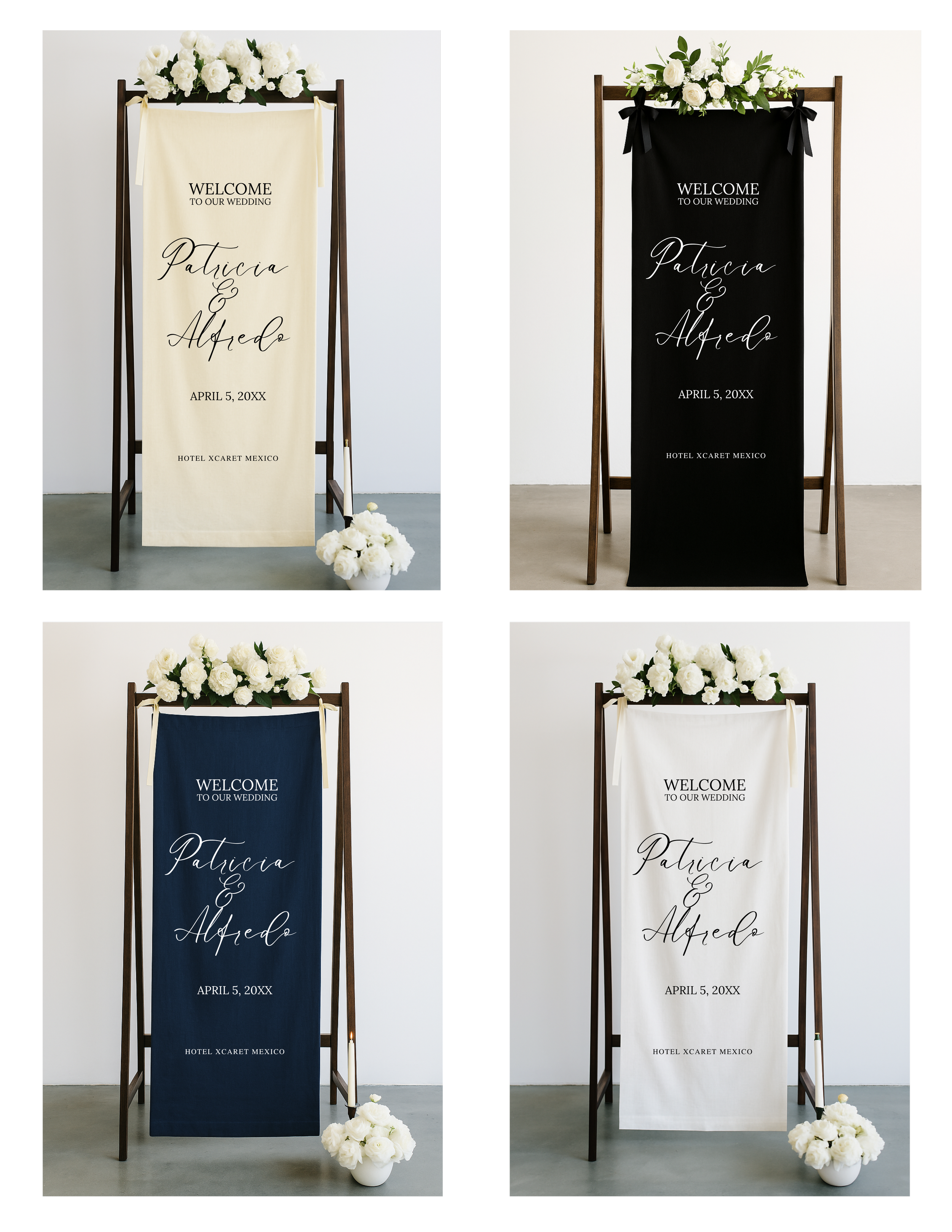 The Patricia Fabric Sign