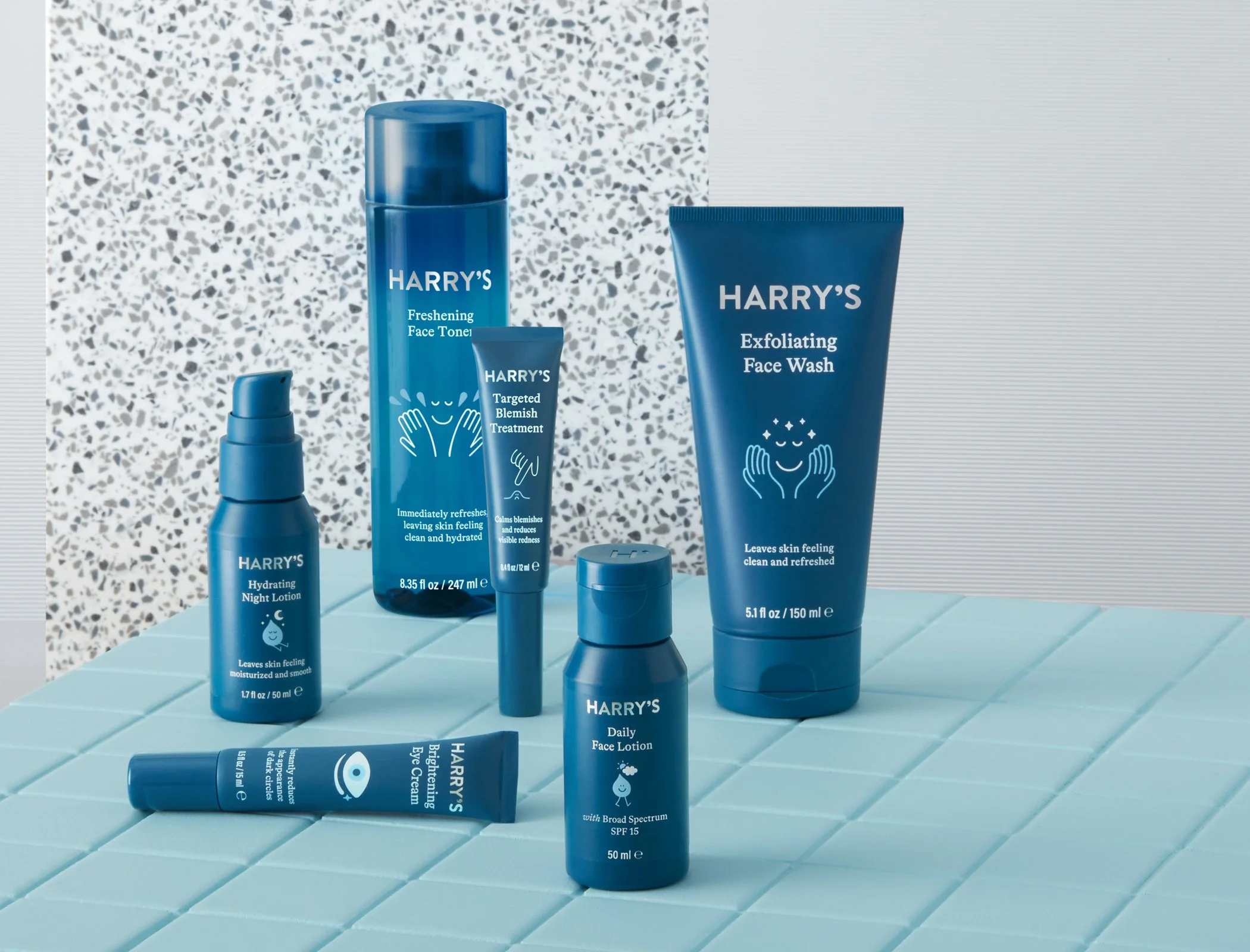 Harry's Skincare Launch Packaging