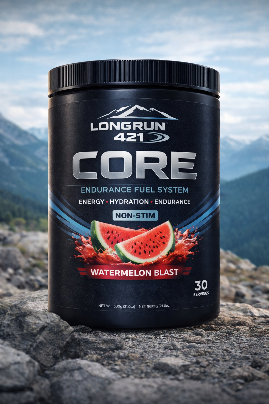 Longrun 421 Core Endurance Fuel. Built for the long run.
