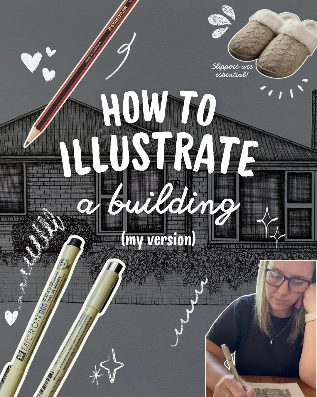 Have you always wanted to draw but don&rsquo;t know where to start?
I hope these tips may help you!

#artistsofinstagram #howtodraw #architecturalillustration #penart #houseportrait