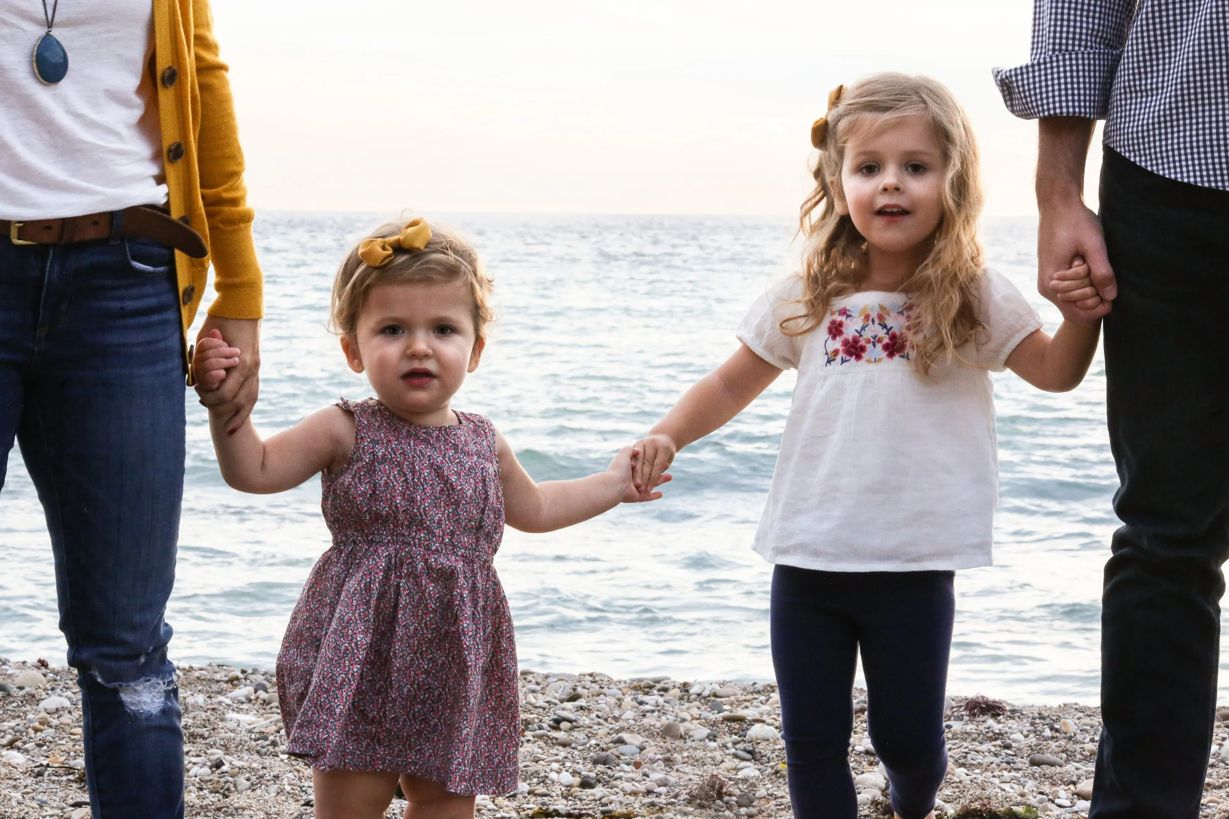 Charlotte and Reagan quickly got too tall for this pose...