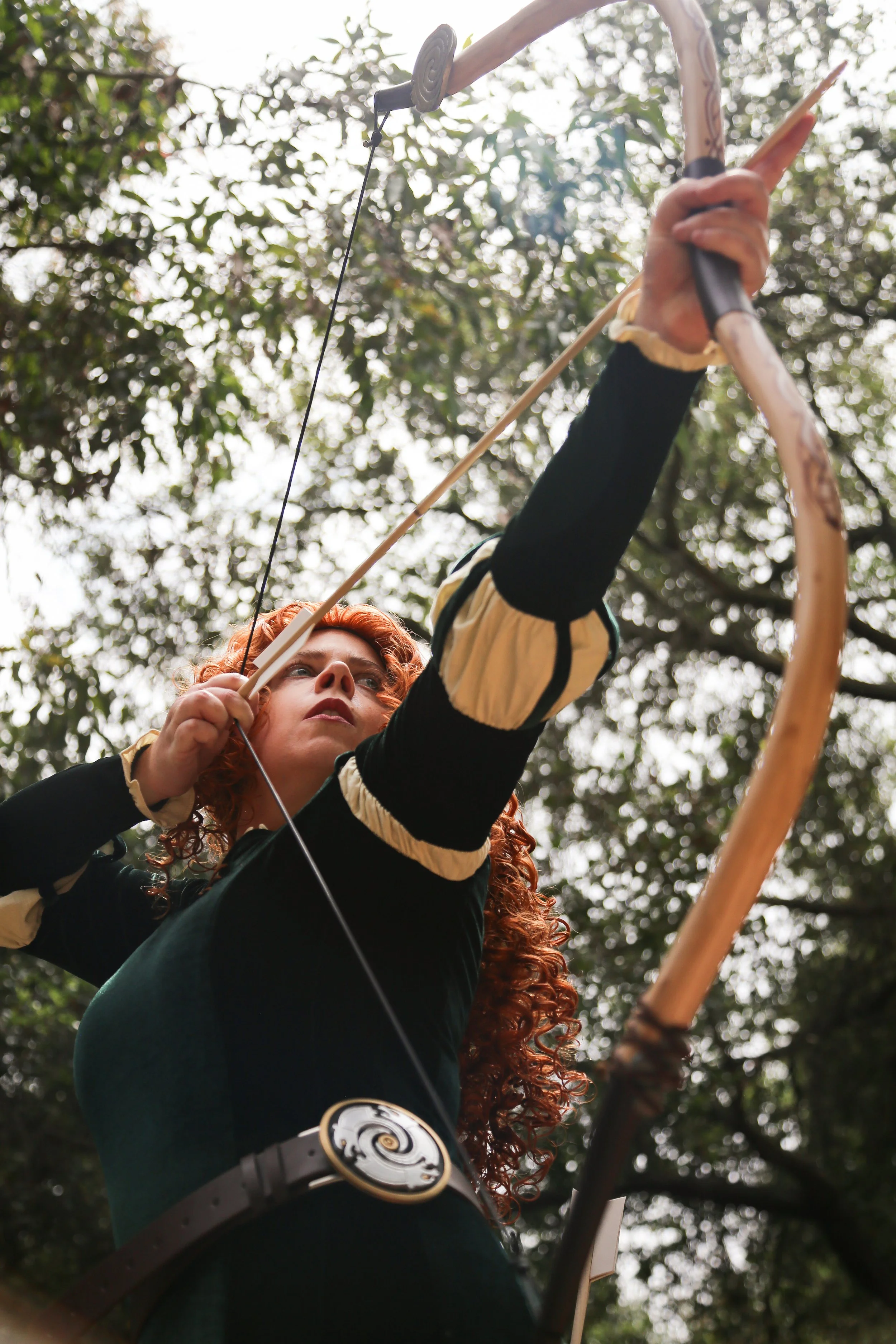 Merida Takes Aim by Kal