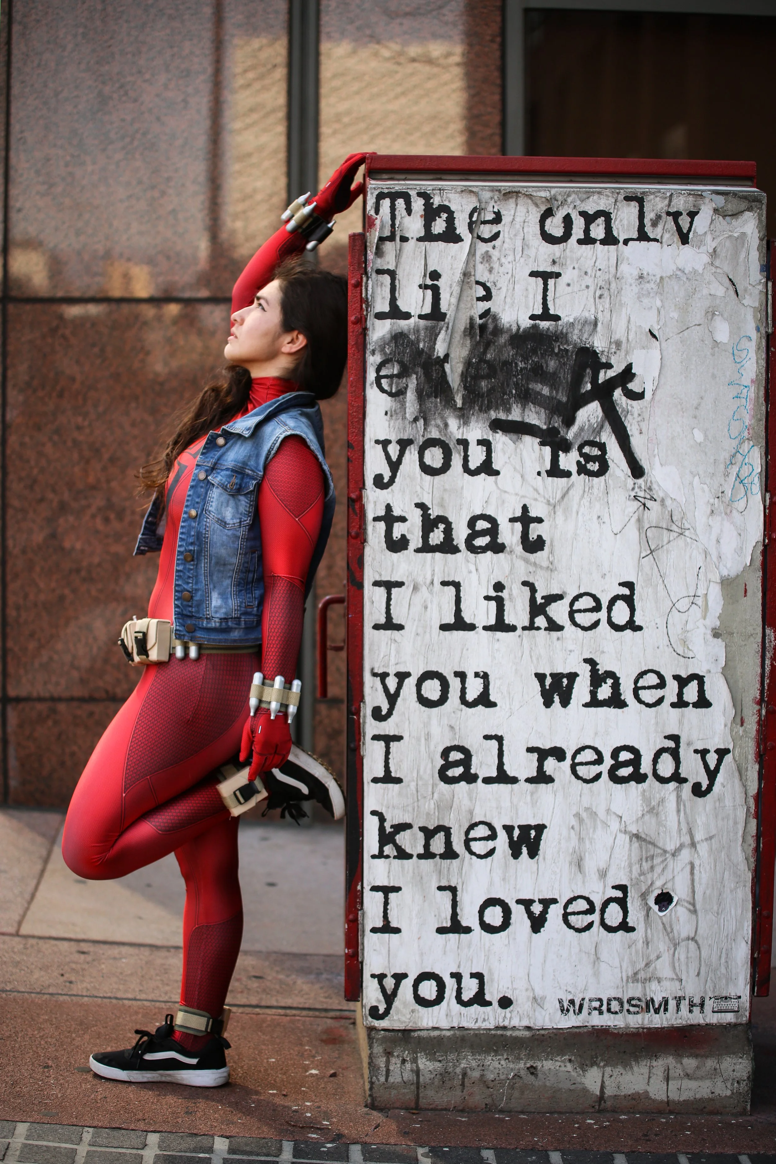 The Scarlet Spider patrols Los Angeles by Brittany