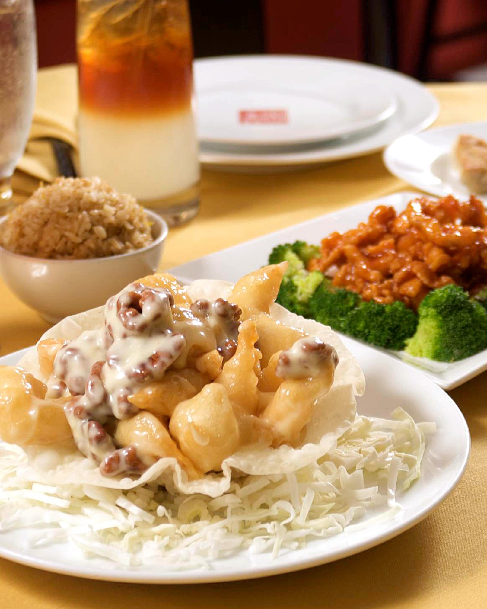 A delicious meal at the China Pavilion in Santa Barbara, CA