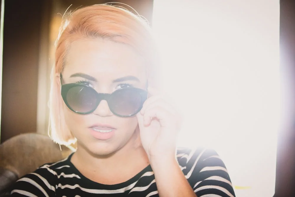 Natalie is ready for her closeup