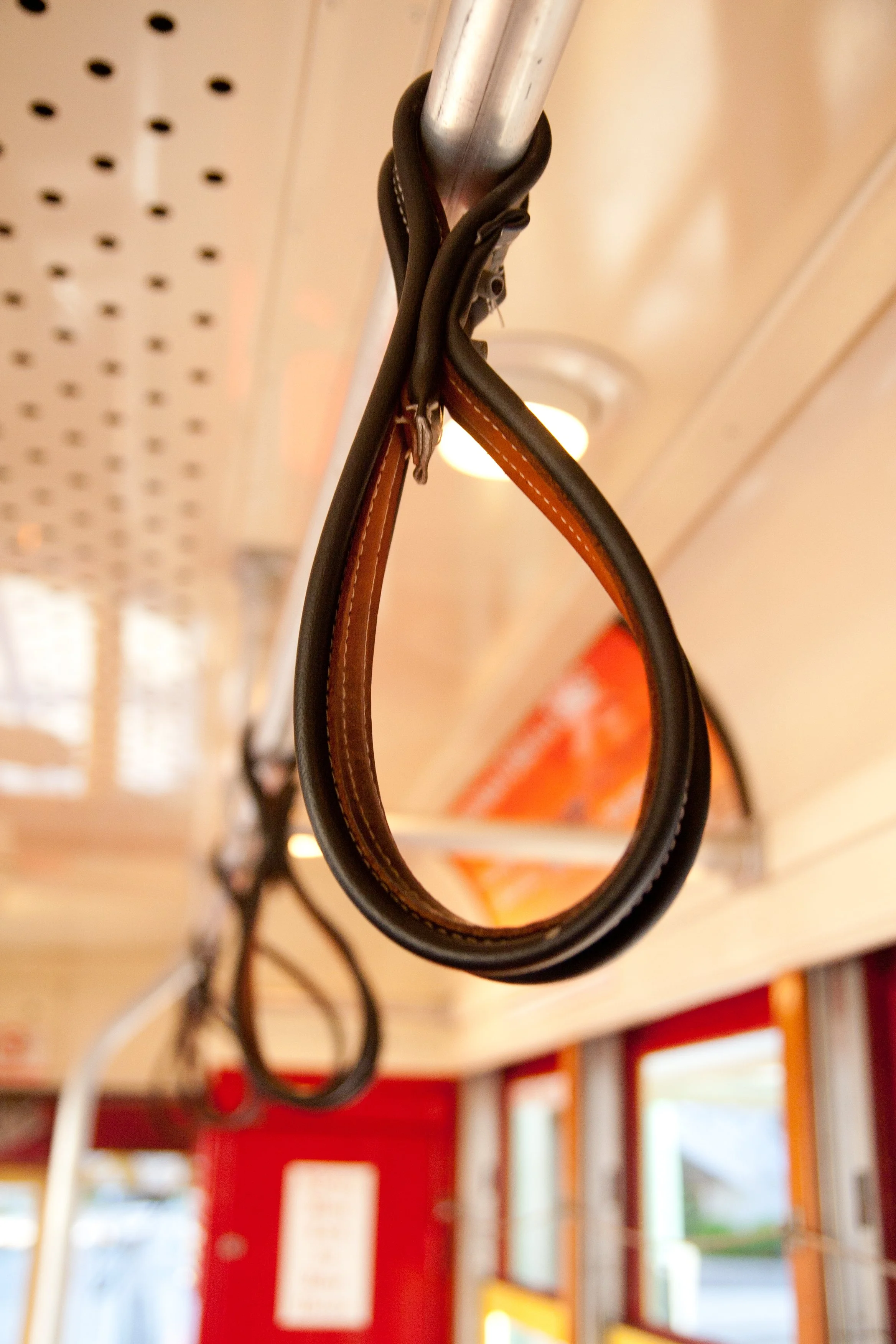 On the New Orleans trolly