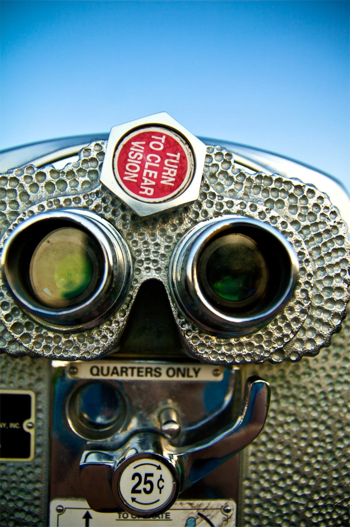 Turn to clear vision...