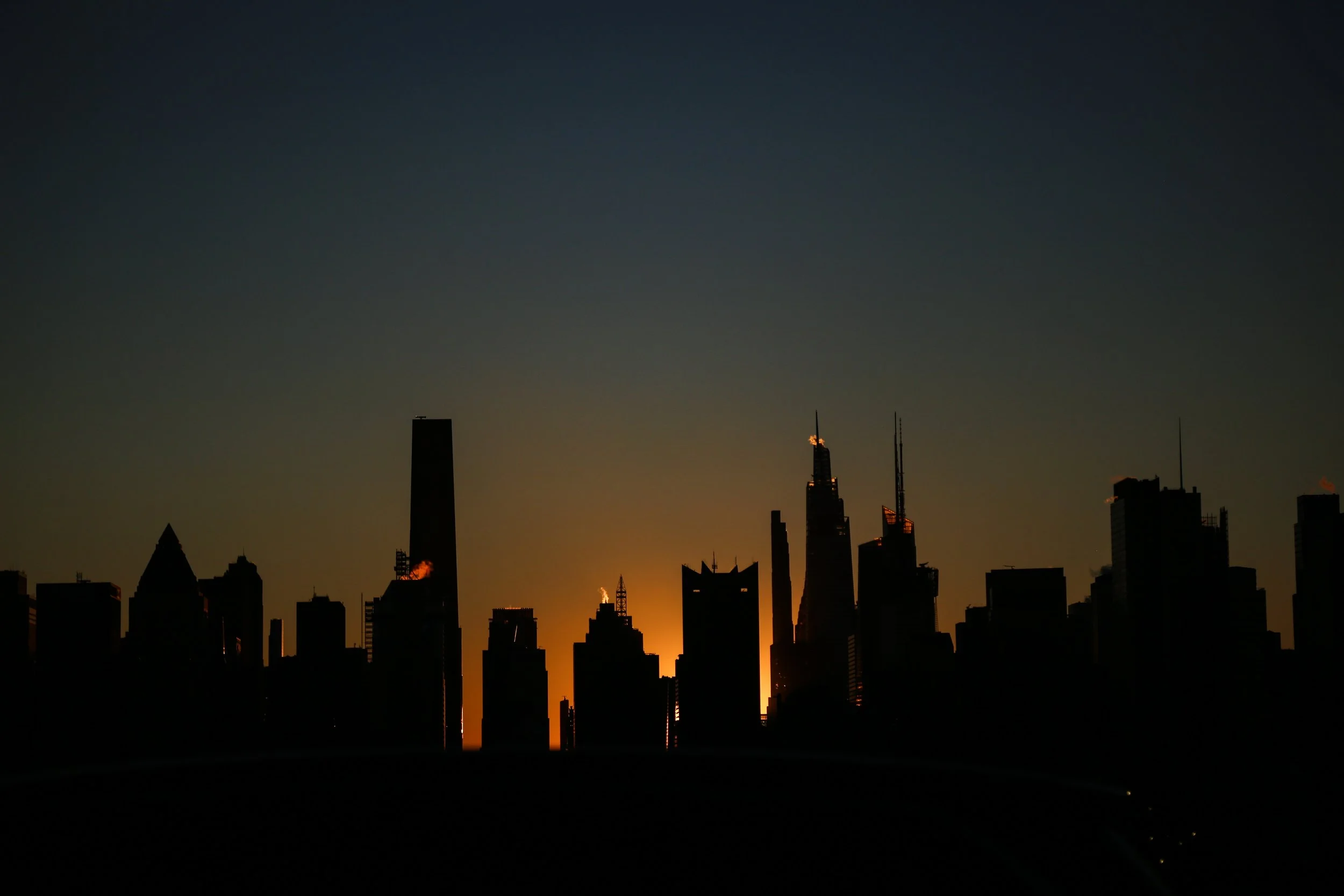 Sunrise over Manhattan