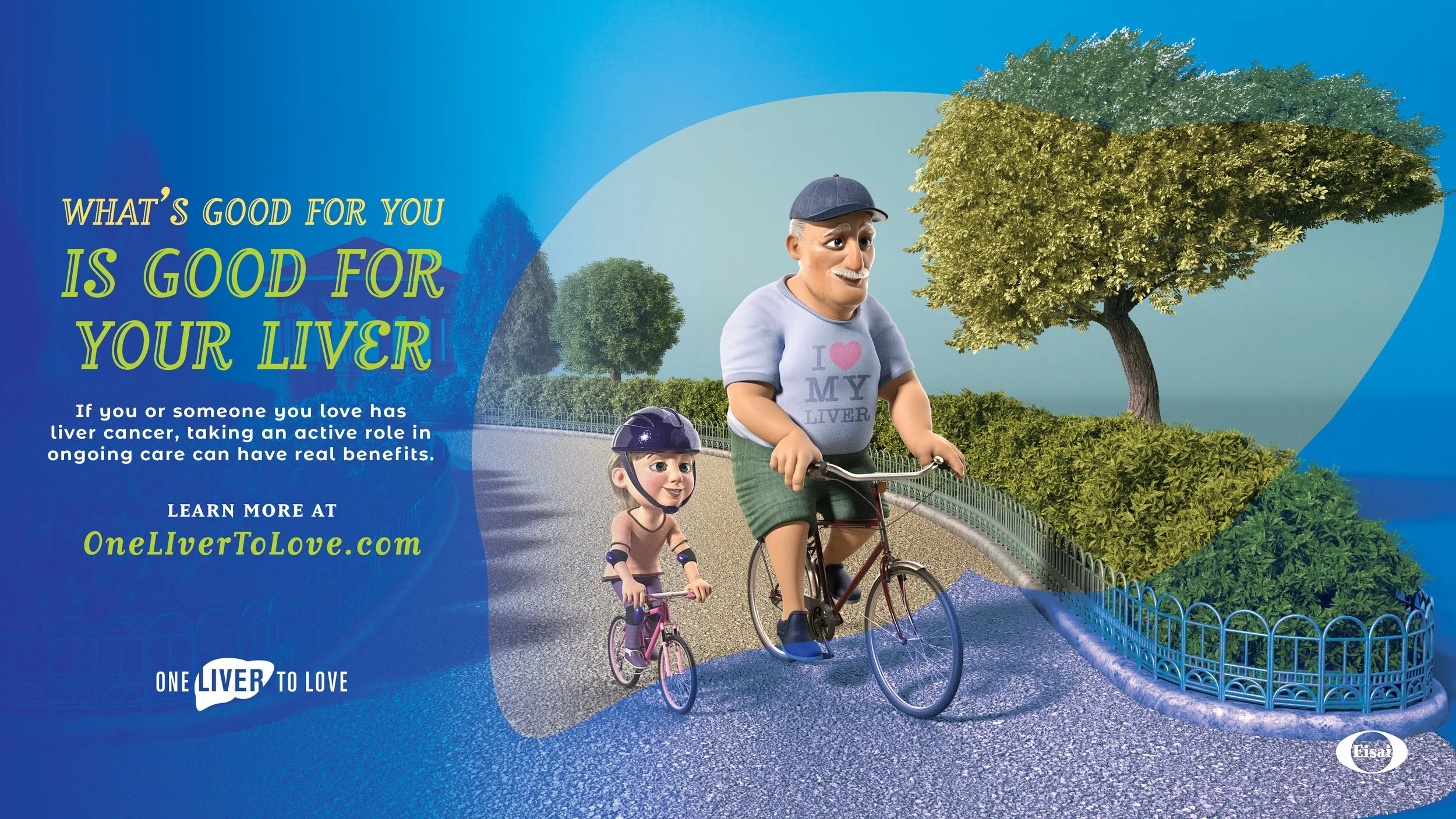 One Liver to Love — unbranded liver cancer campaign