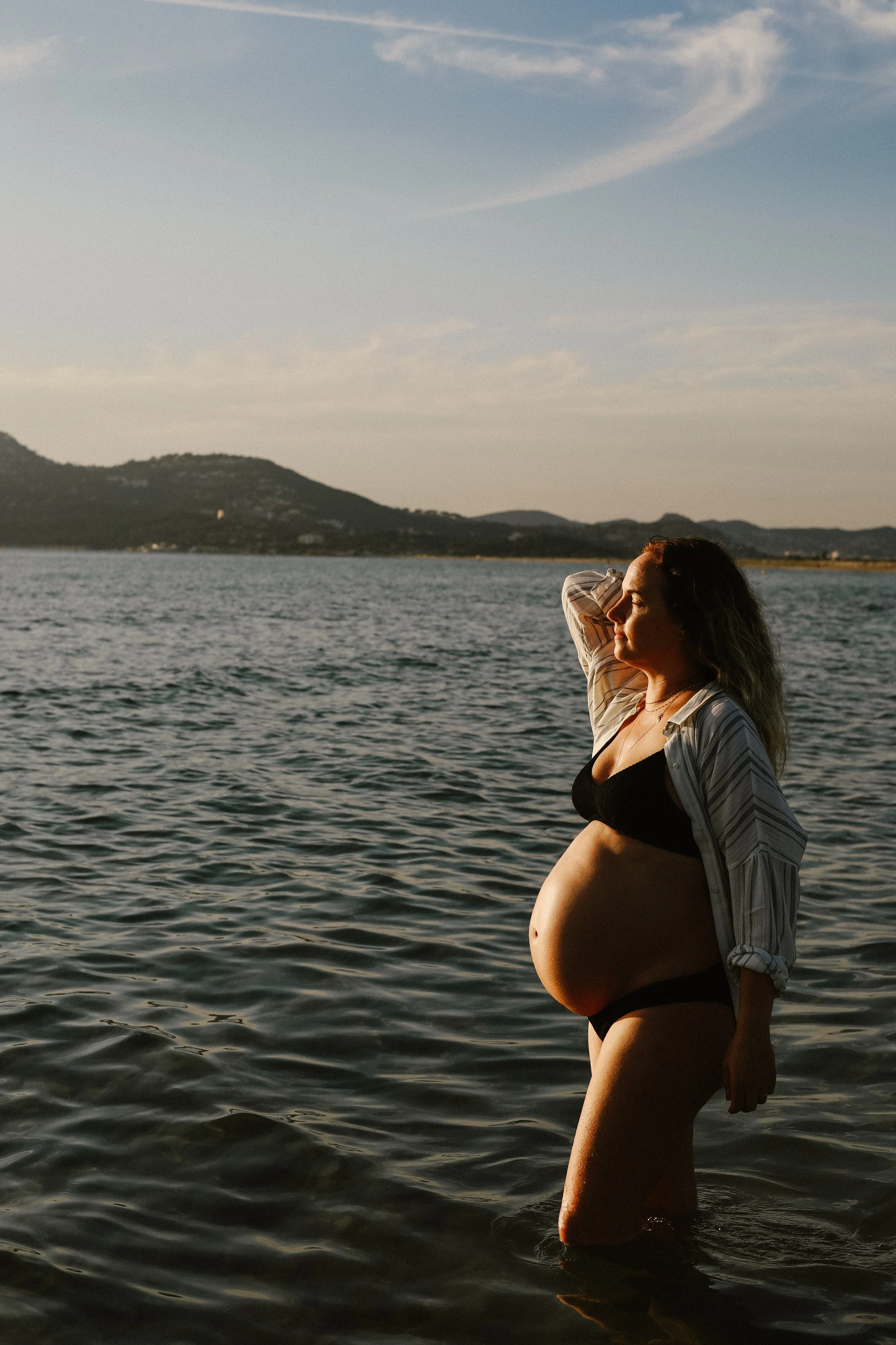 Maternité, femme enceinte Méditerranée