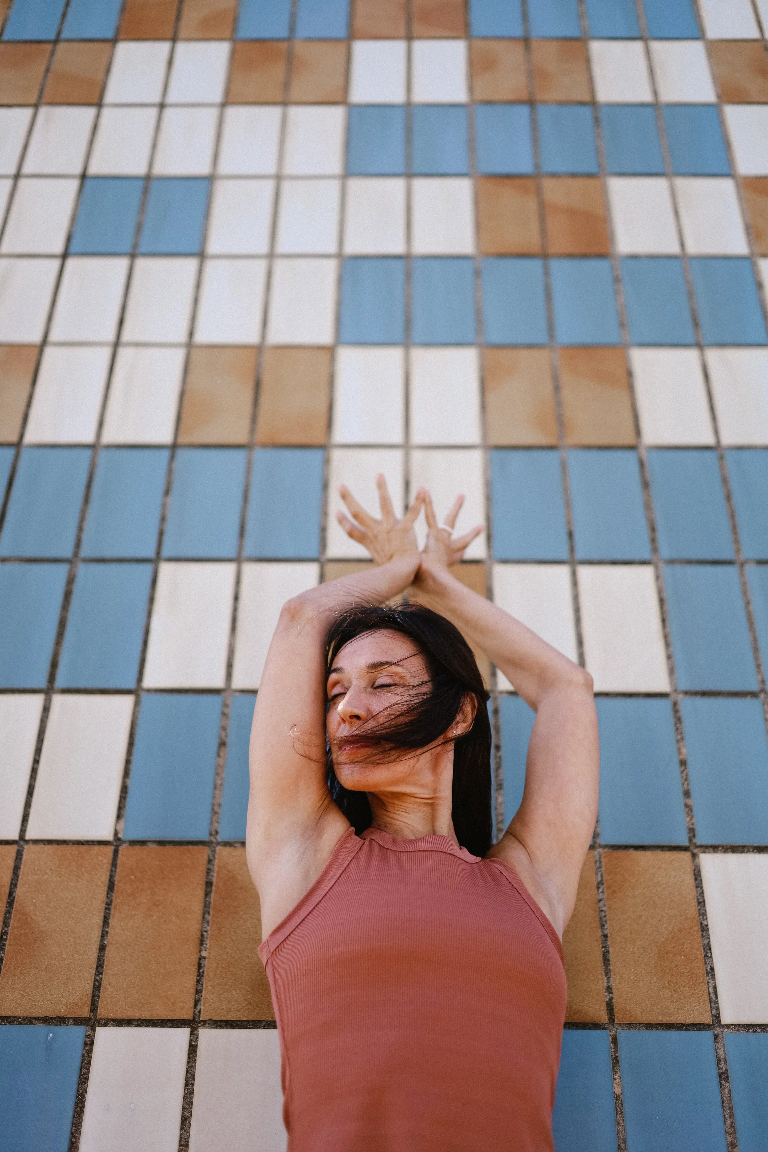 Marjorie Vandome, yoga teacher 