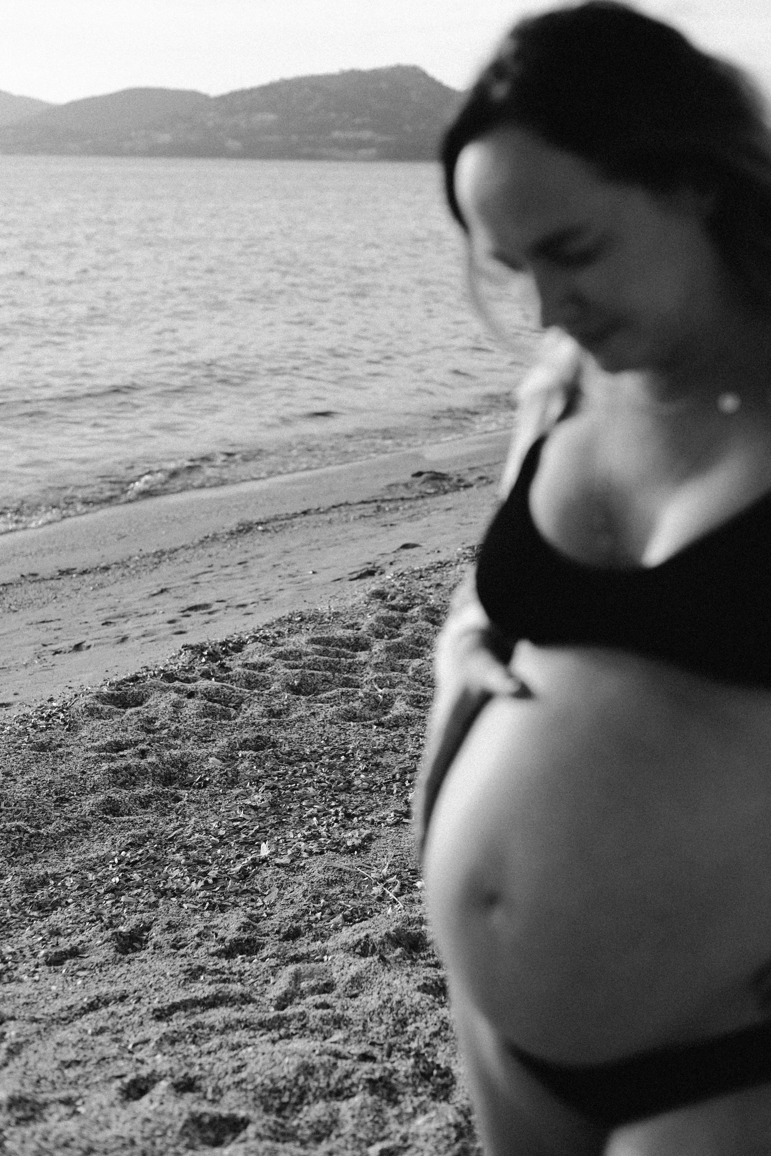 Maternité, femme enceinte Méditerranée