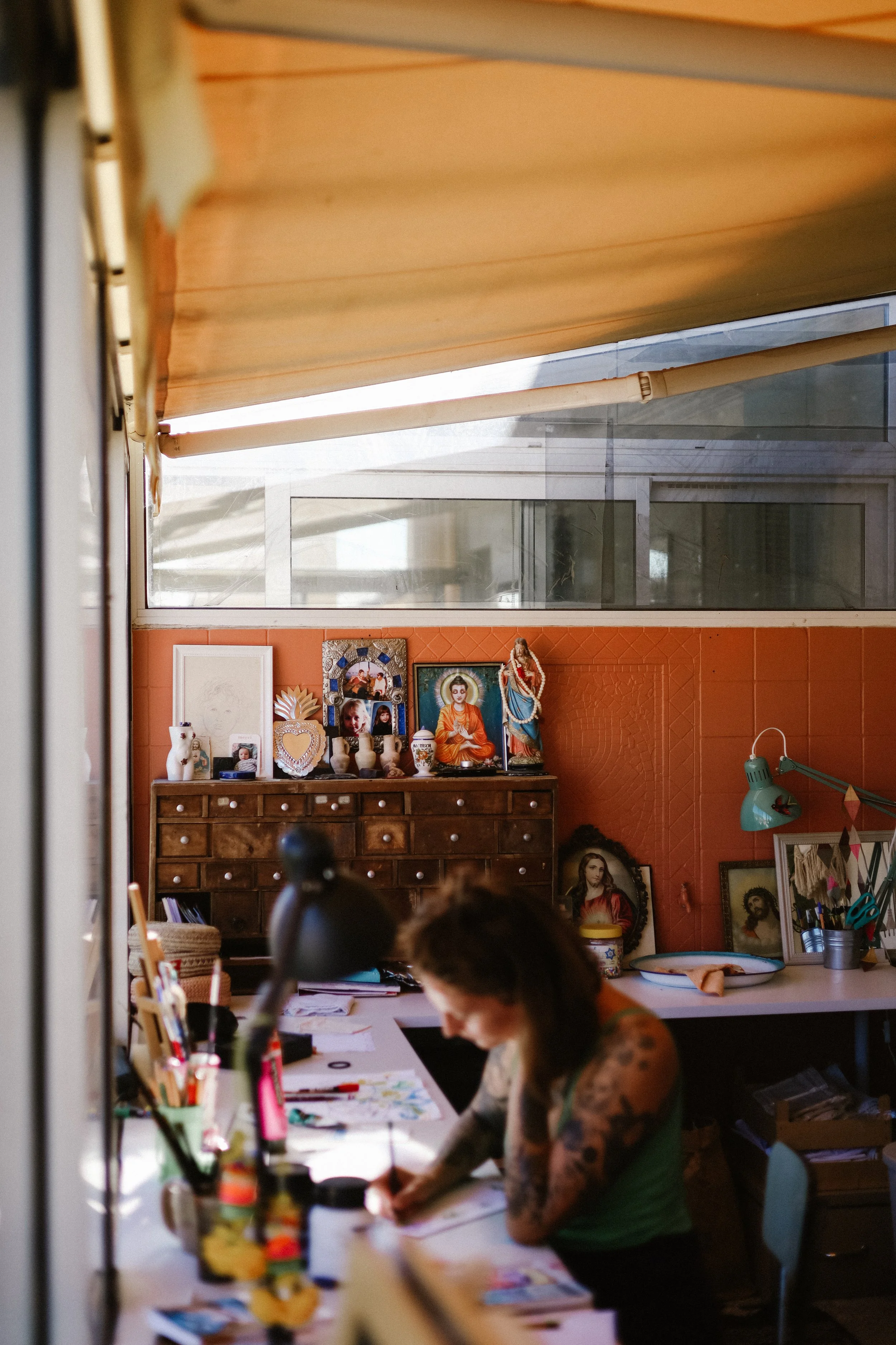 Eugénie Kasher, tatoo artist 