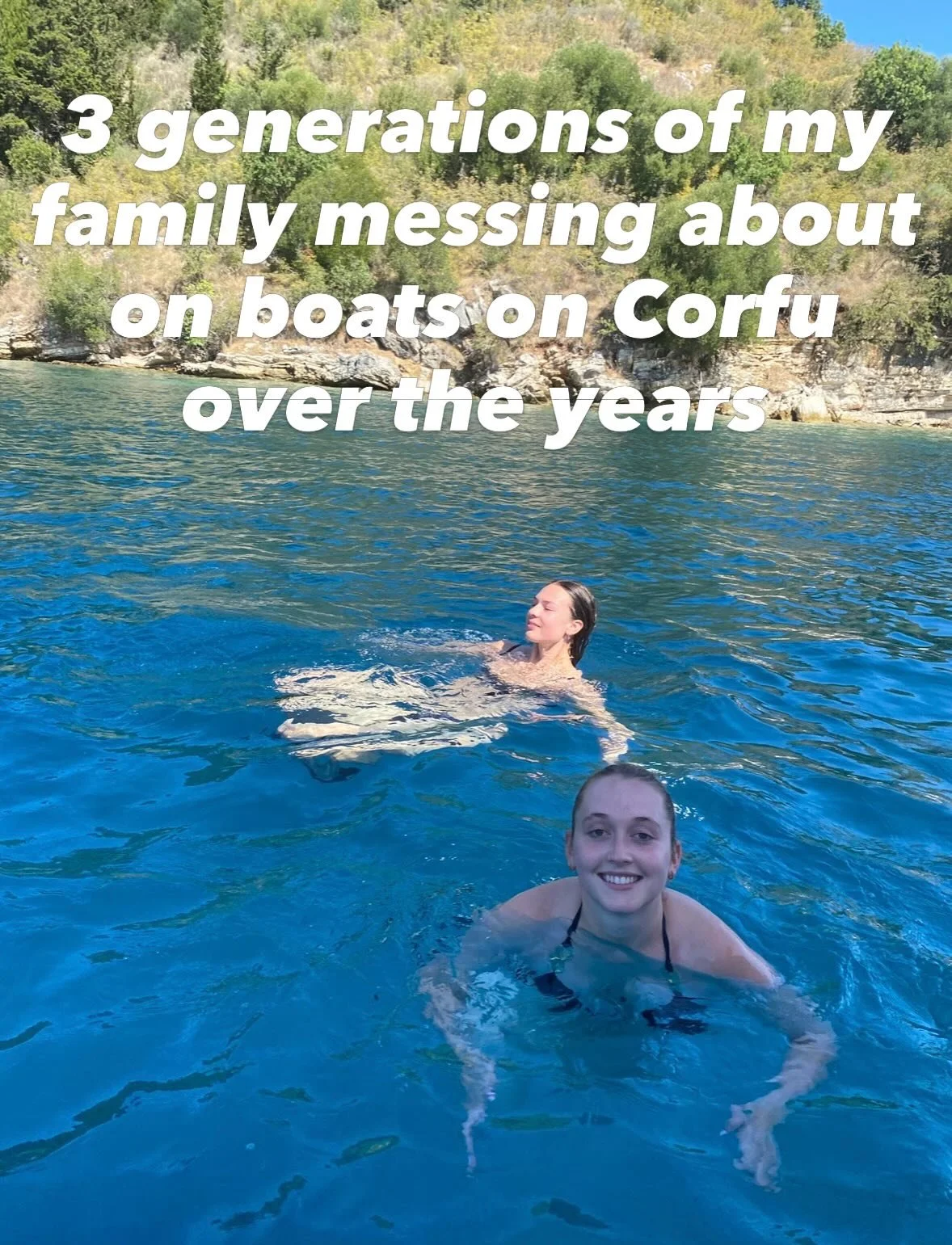 I get asked all the time, why Corfu? I know our family are not the only ones with a long standing connection and affection for the island, snaps from our albums, more soon!

#Corfu