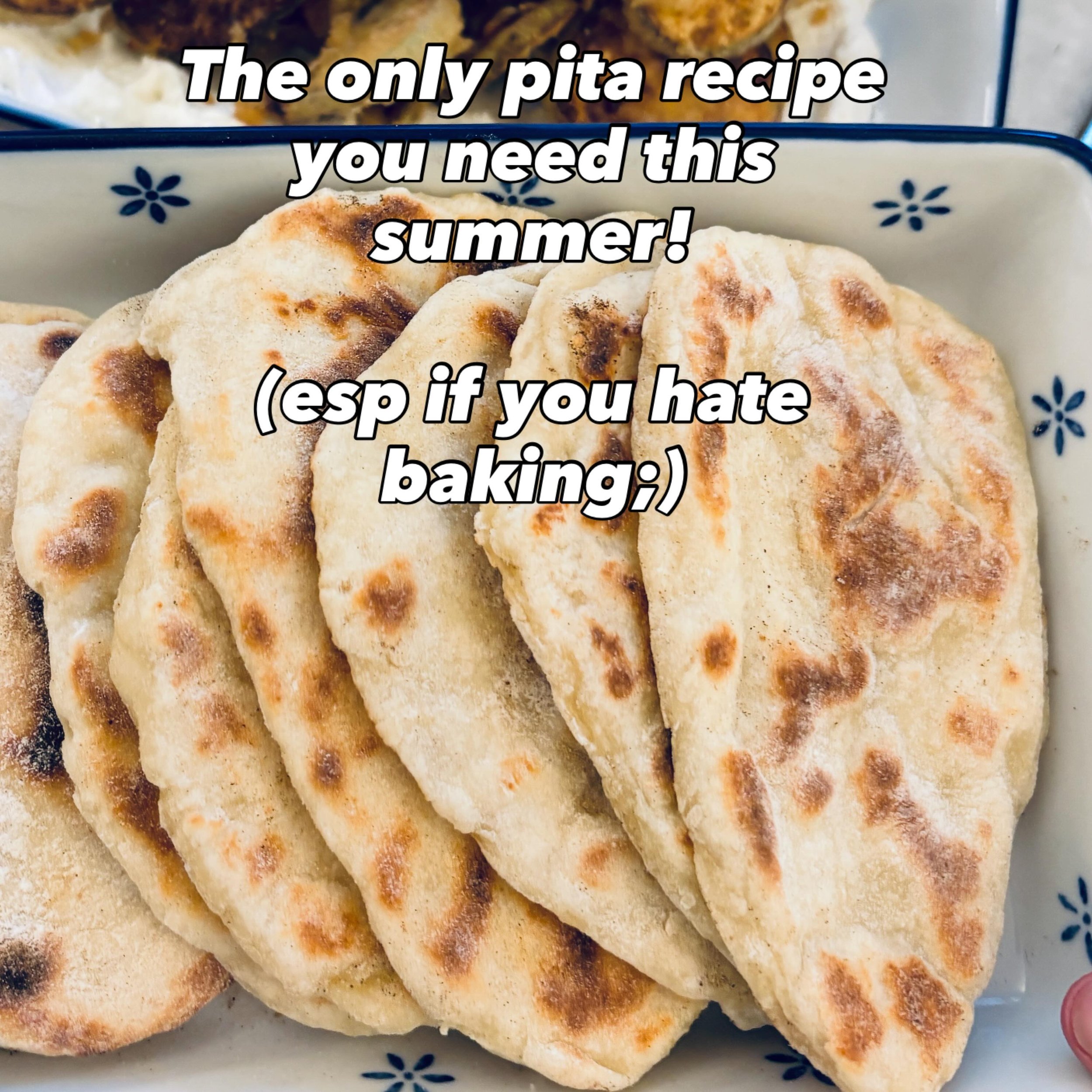 If you&rsquo;ve followed me for a while BH (before hack, and when Instagram was just a twinkle in Mosseri&rsquo;s eye) you&rsquo;ll know I hate baking, but sometimes you&rsquo;ve just got to crack on. I&rsquo;ve tried various pita recipes using bakin