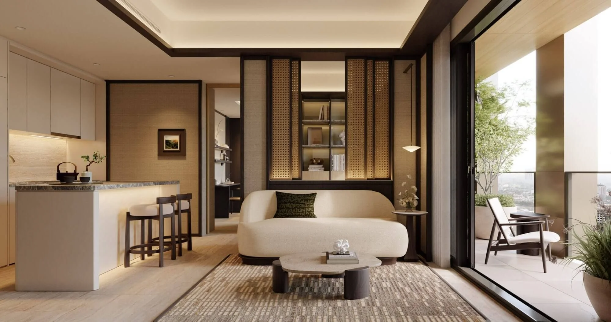 WOLO Mont Kiara Living Room View