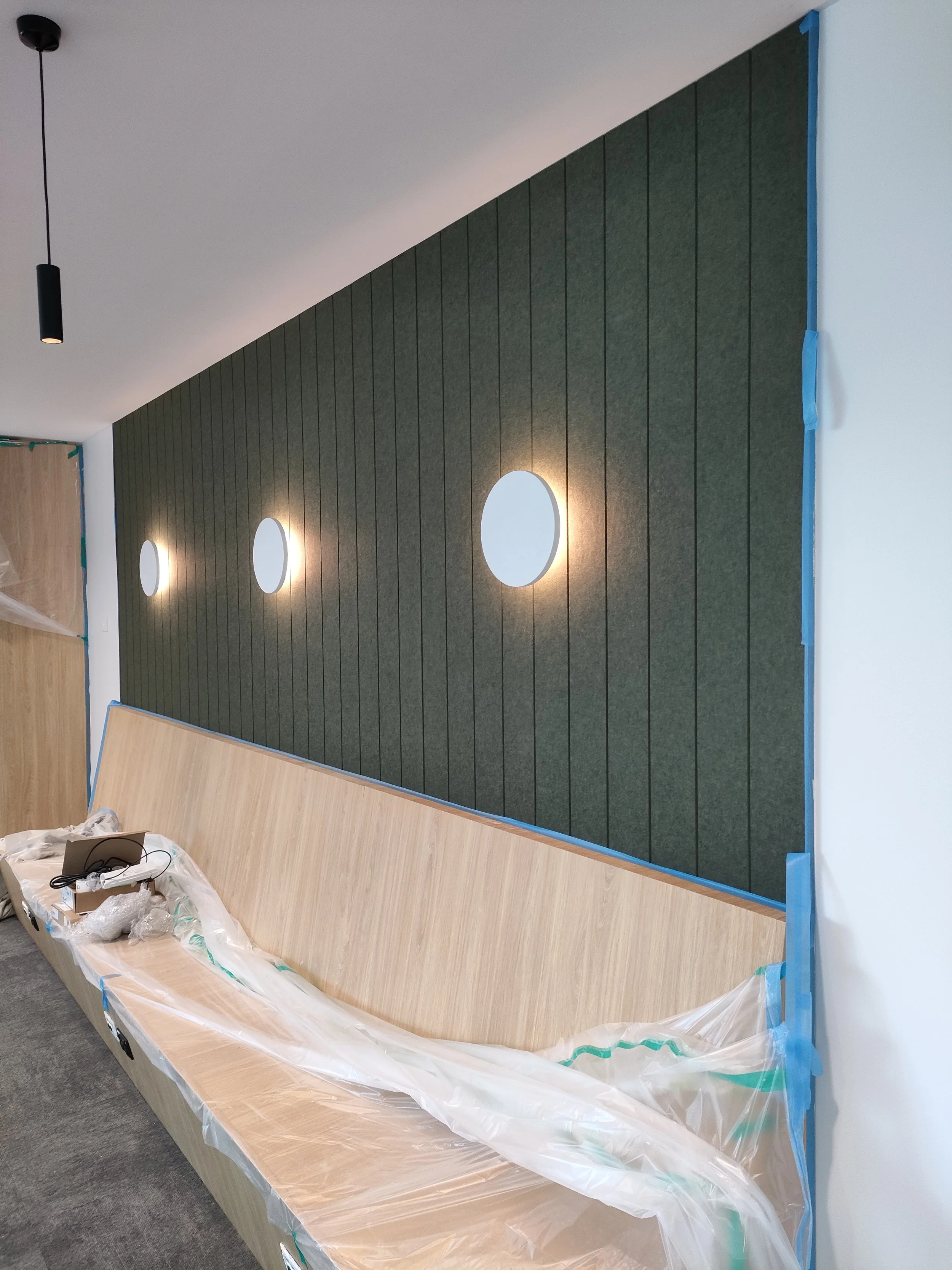 Autex Wall Composition Installation