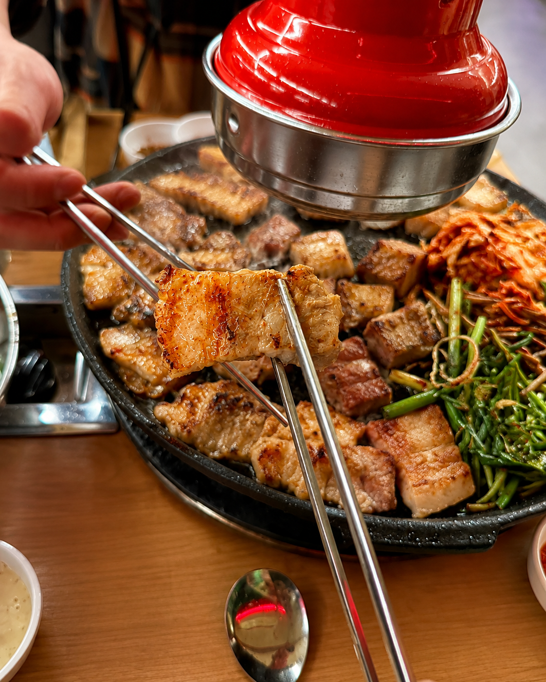 Where to Eat Near N Seoul Tower After Visiting: Korean BBQ in Myeongdong