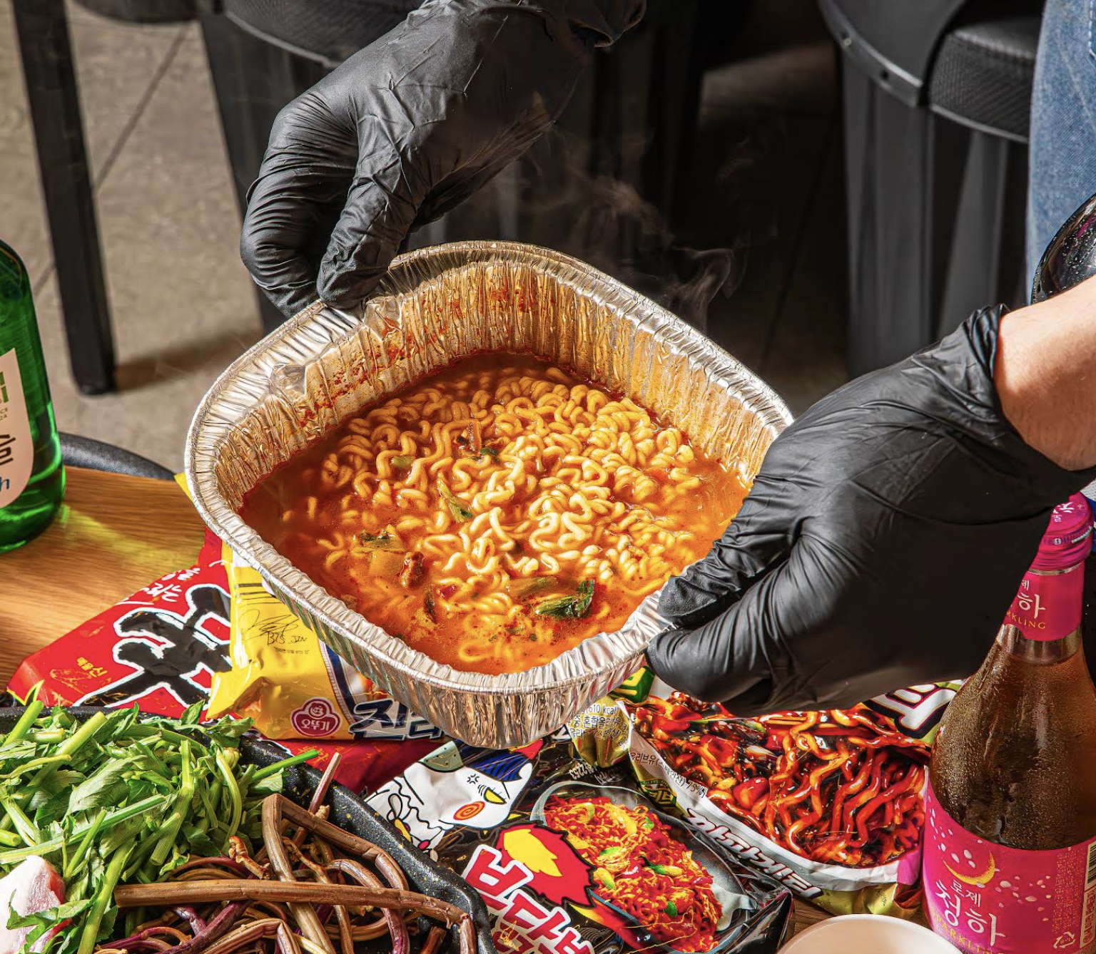 Korean BBQ Pig Company Seoul Samgyupsal Ramen