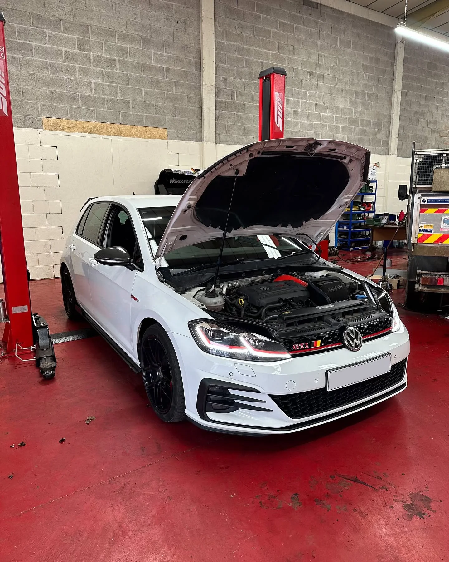 Same but different! We recently had these two lovely MK7 VW Golfs in for service and MOT, the first being a very tidy GTI Clubsport edition, the other it&rsquo;s green brother - the all electric e-Golf. 

Whether you have a petrol, diesel, electric o