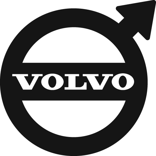 Black Volvo logo