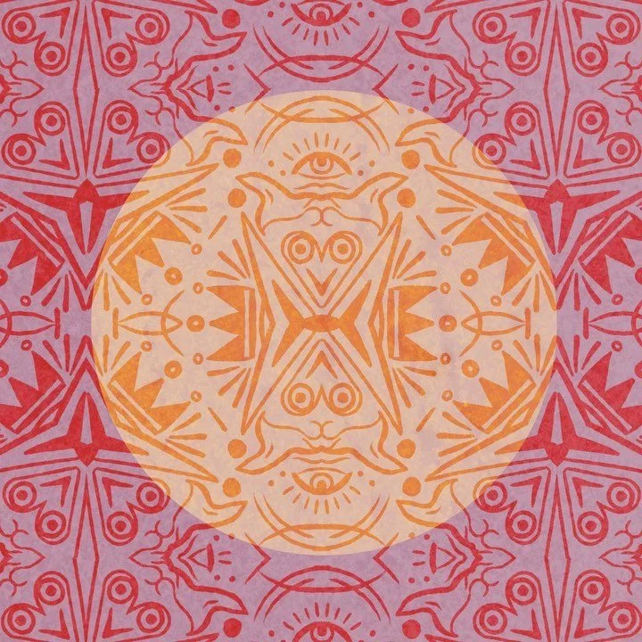 A new day, a new pattern 🌞 

#patterndesign #design #illustration #artdesign #procreate #gif