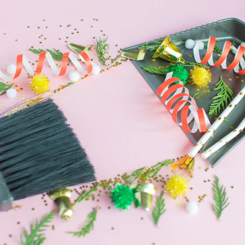 News Years party clean up