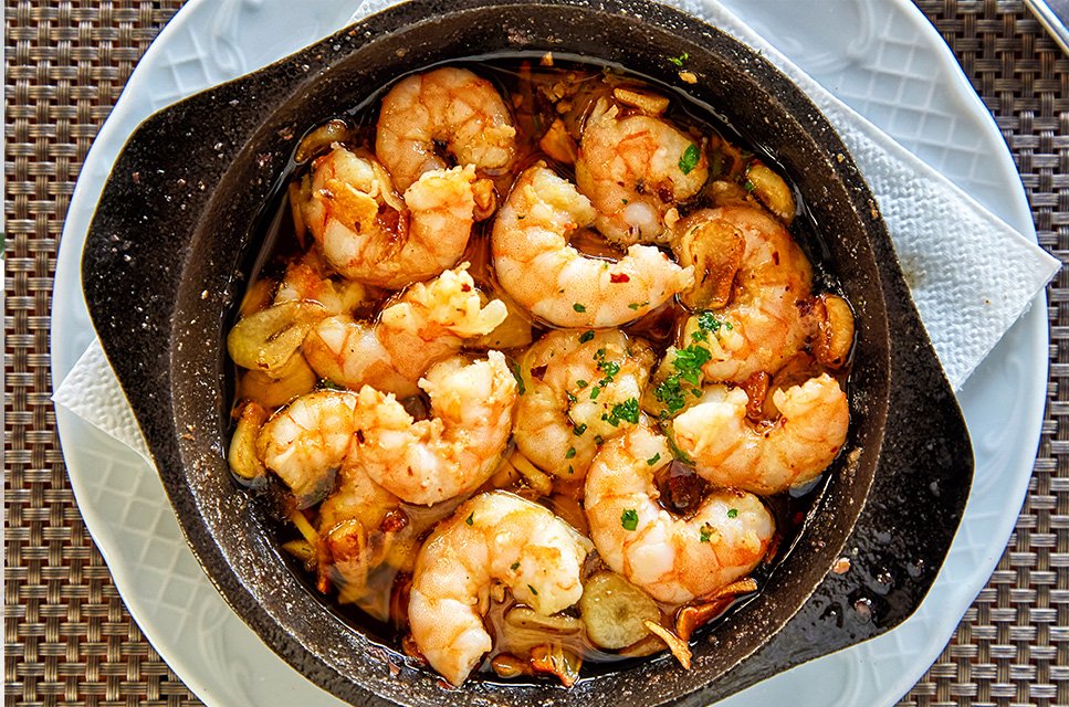 Garlic Prawns
